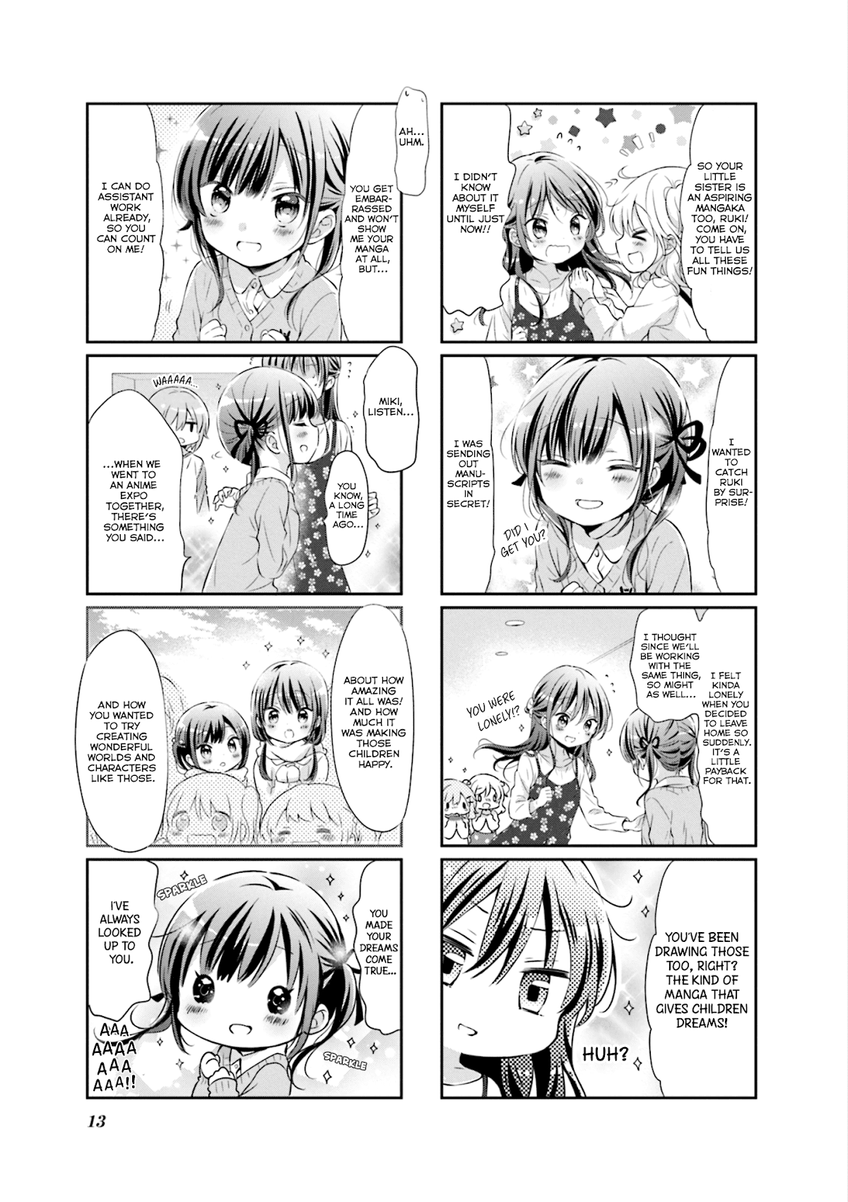 Comic Girls Chapter 4.1 page 5 - Vol.4 Chapter 1