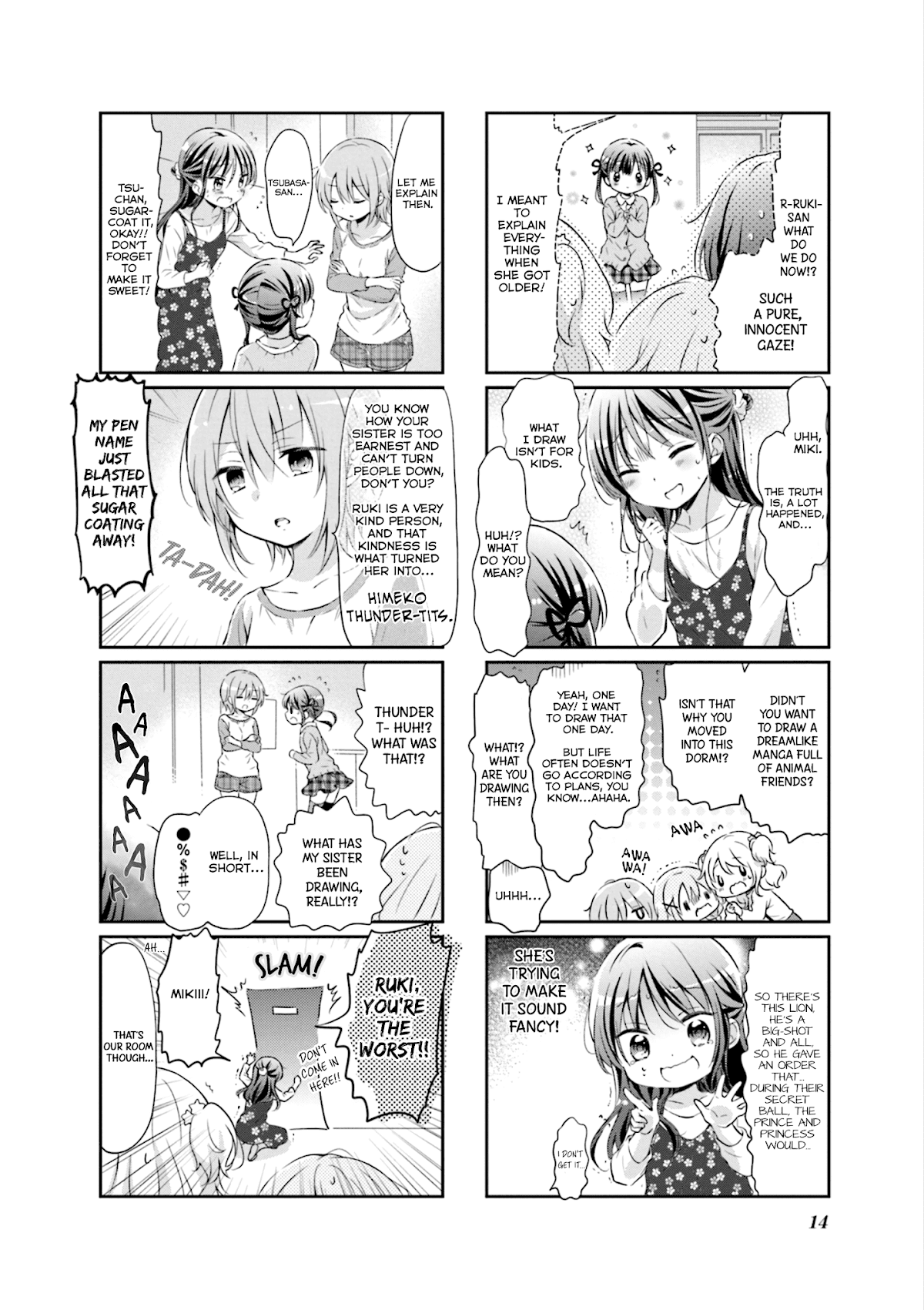 Comic Girls Chapter 4.1 page 6 - Vol.4 Chapter 1