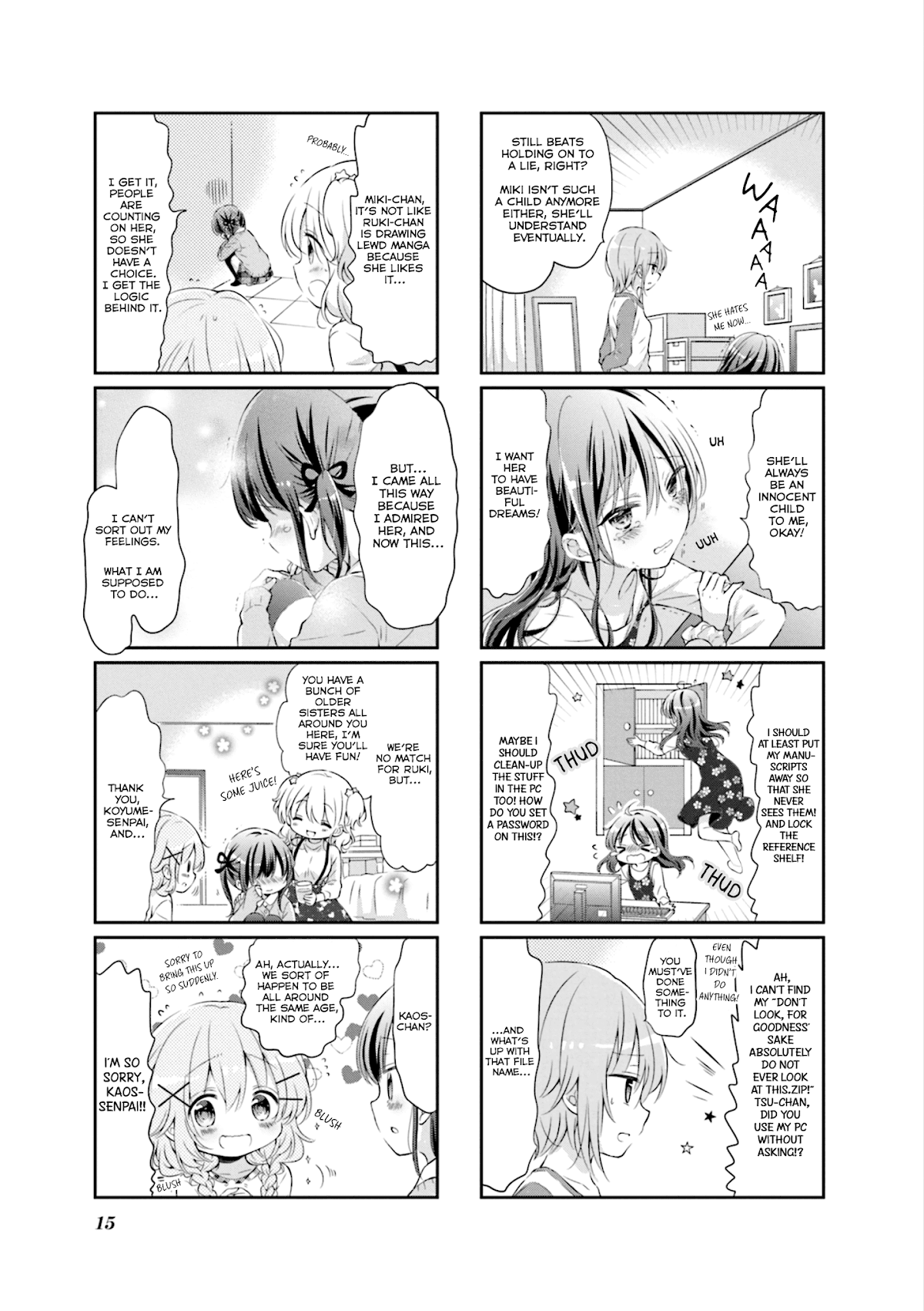 Comic Girls Chapter 4.1 page 7 - Vol.4 Chapter 1