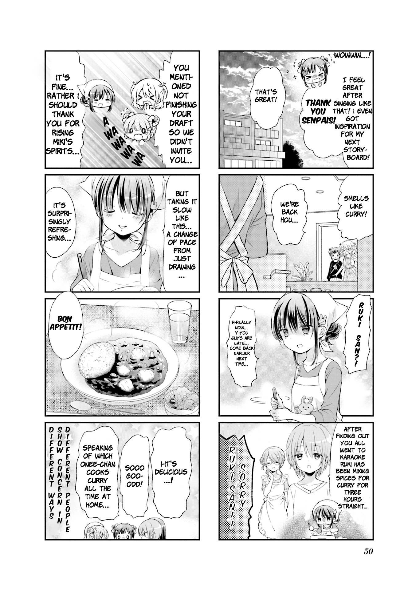 Comic Girls Chapter 4.44 page 8 - Vol.4 Chapter 44