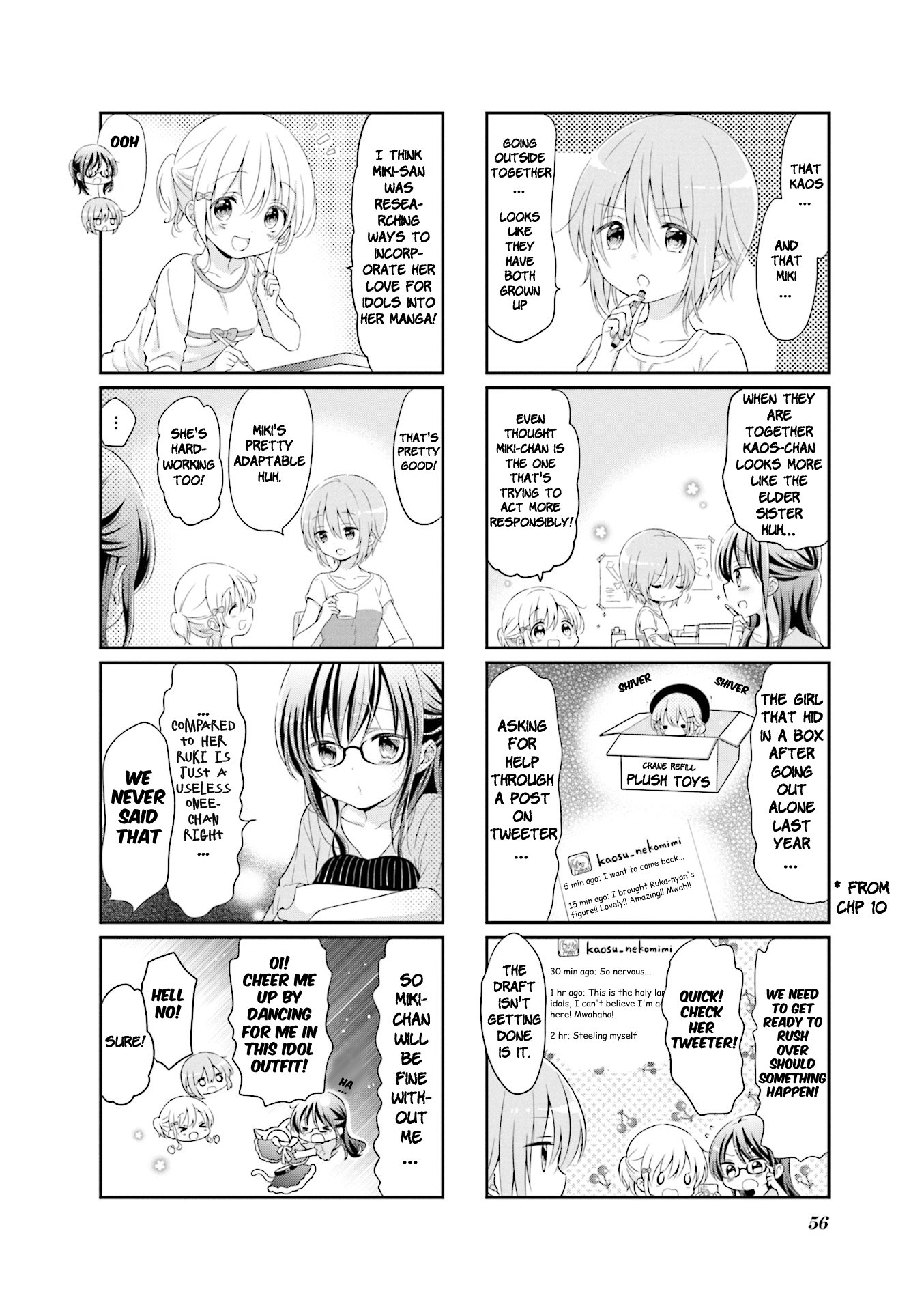 Comic Girls Chapter 4.45 page 6 - Vol.4 Chapter 45