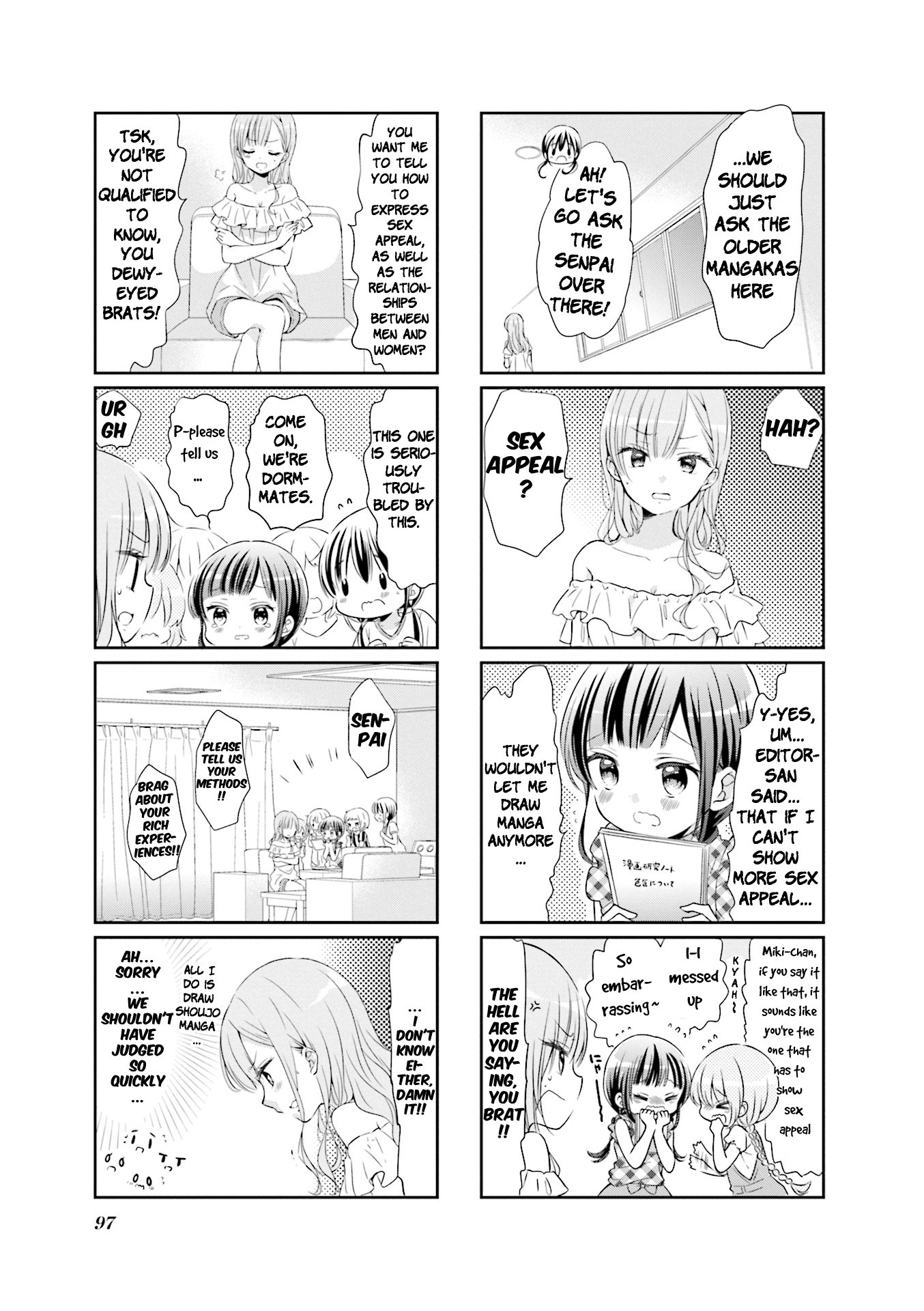 Comic Girls Chapter 4.50 page 5 - Vol.4 Chapter 50