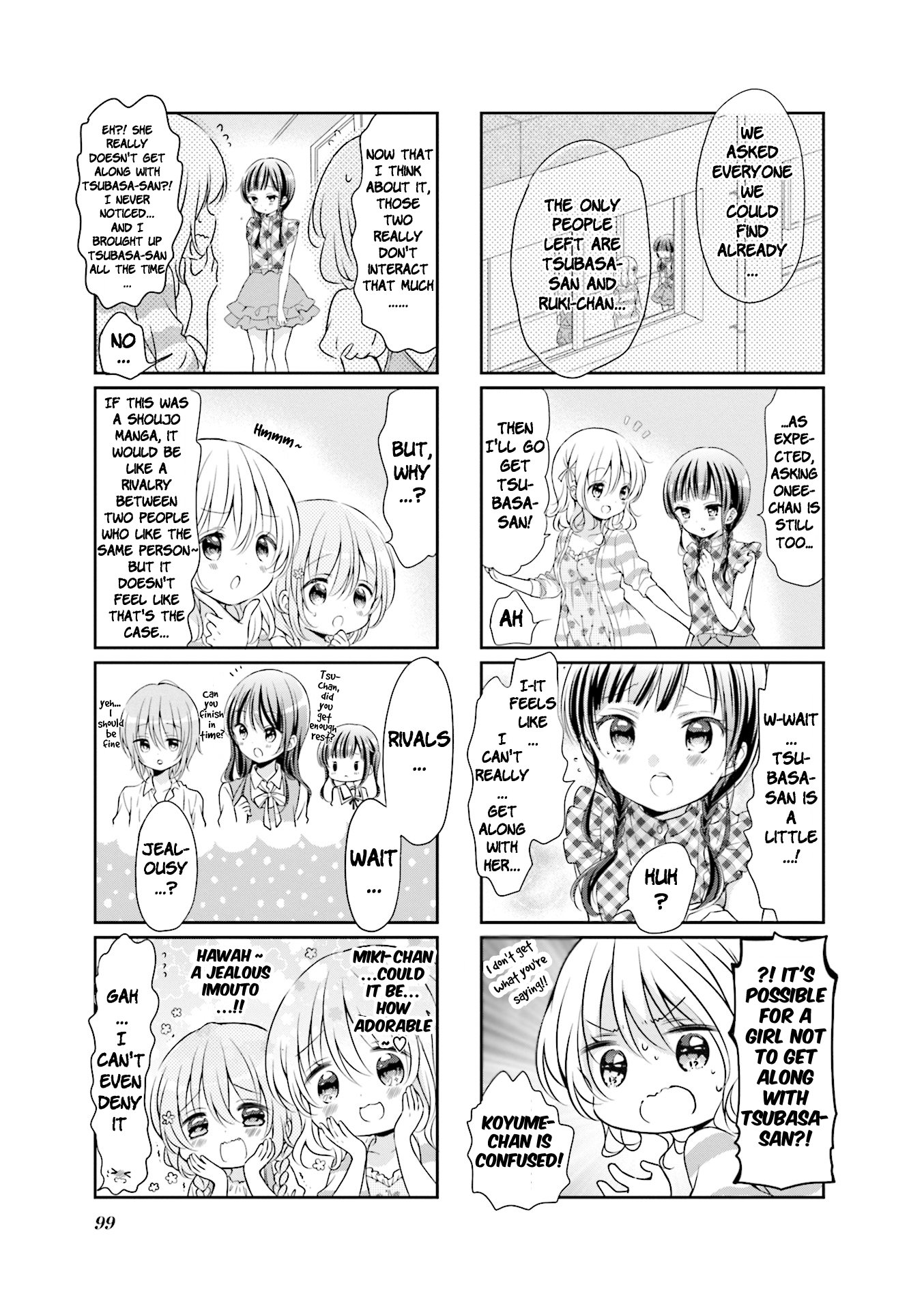 Comic Girls Chapter 4.50 page 7 - Vol.4 Chapter 50