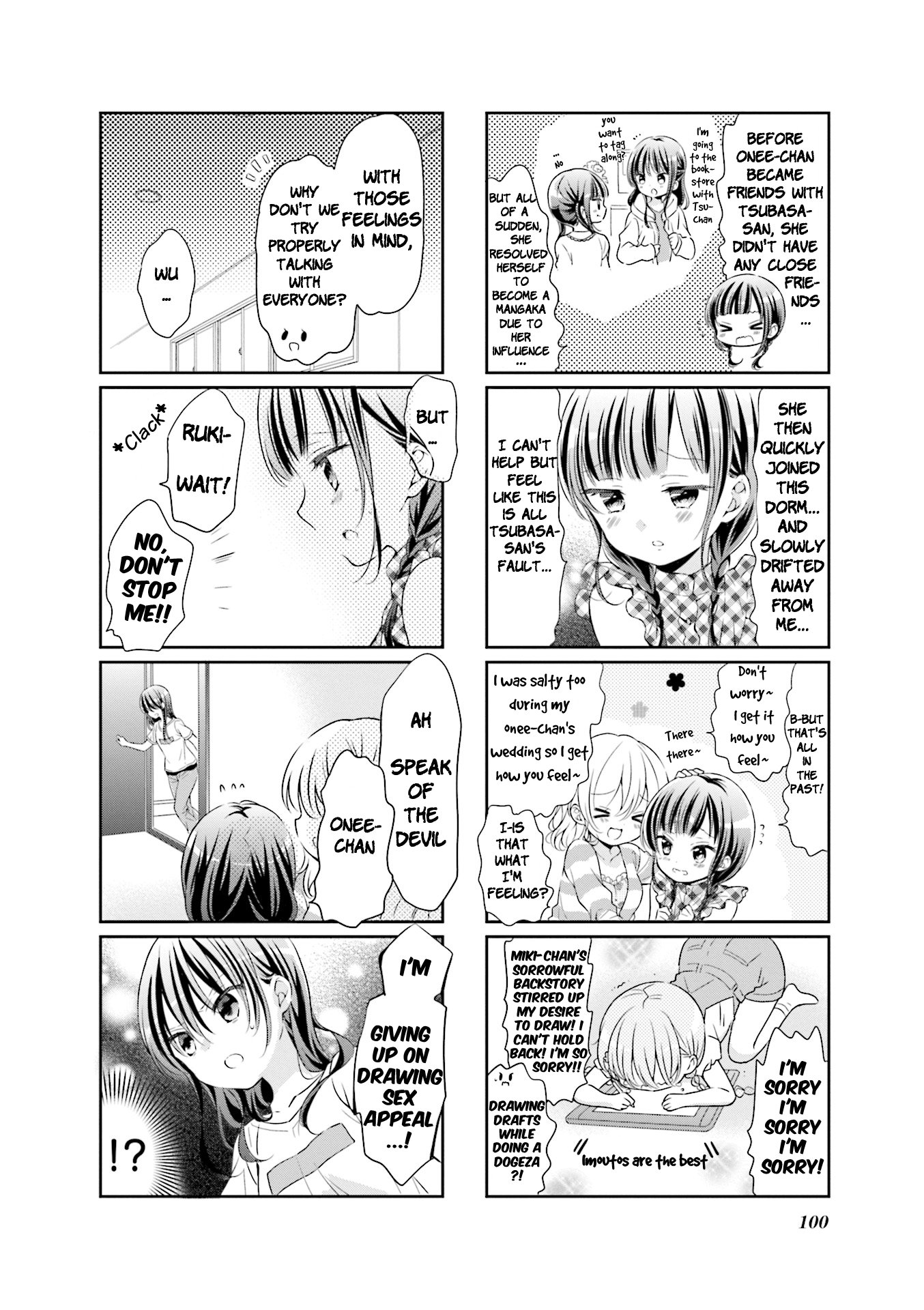 Comic Girls Chapter 4.50 page 8 - Vol.4 Chapter 50