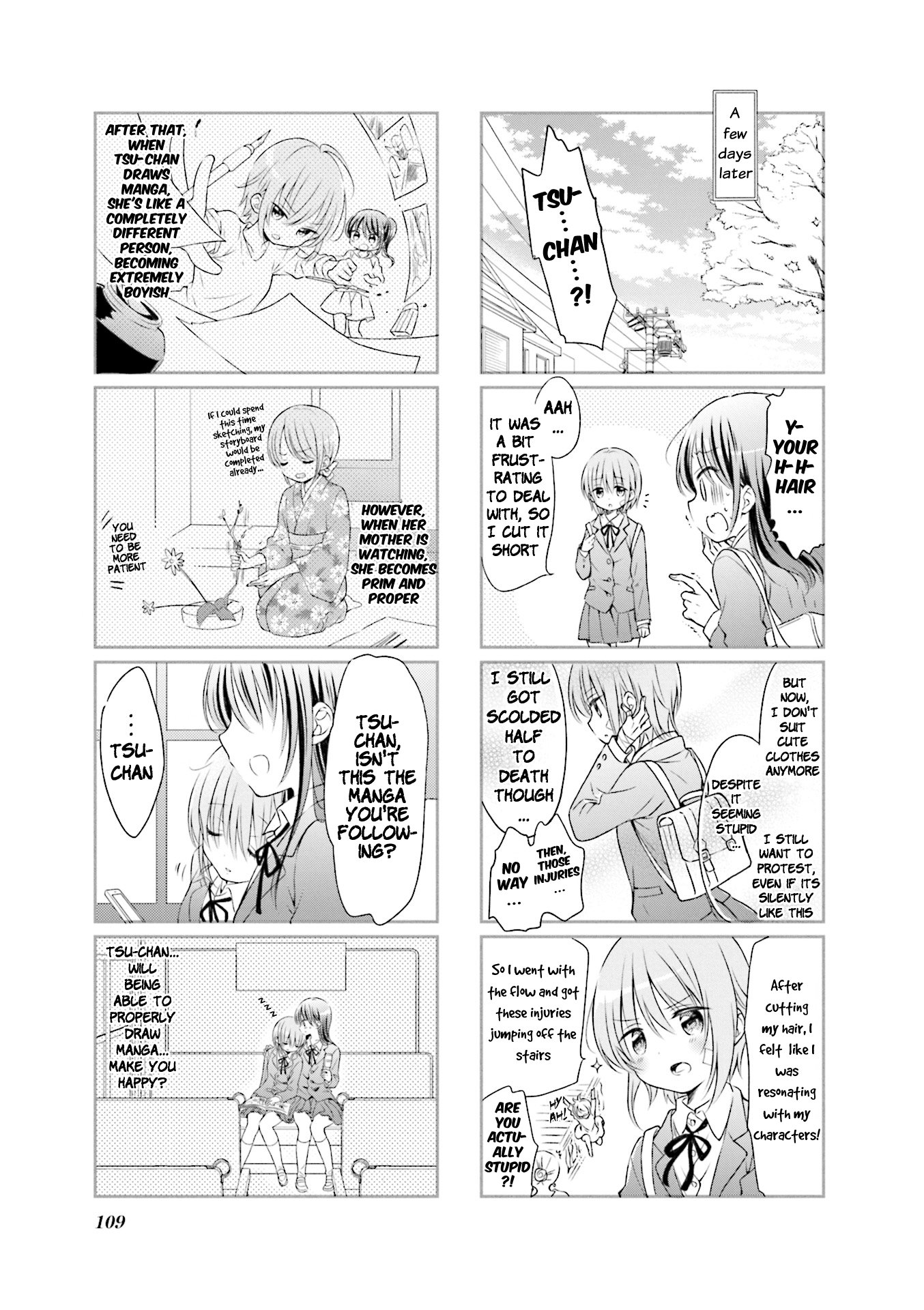 Comic Girls Chapter 4.51 page 9 - Vol.4 Chapter 51