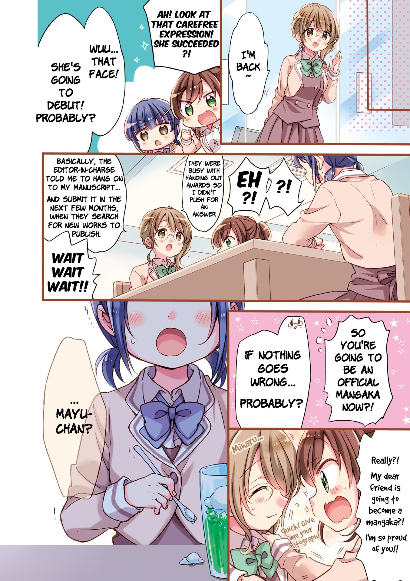 Comic Girls Chapter 5.52-5 page 7 - Vol.5 Chapter 52.5