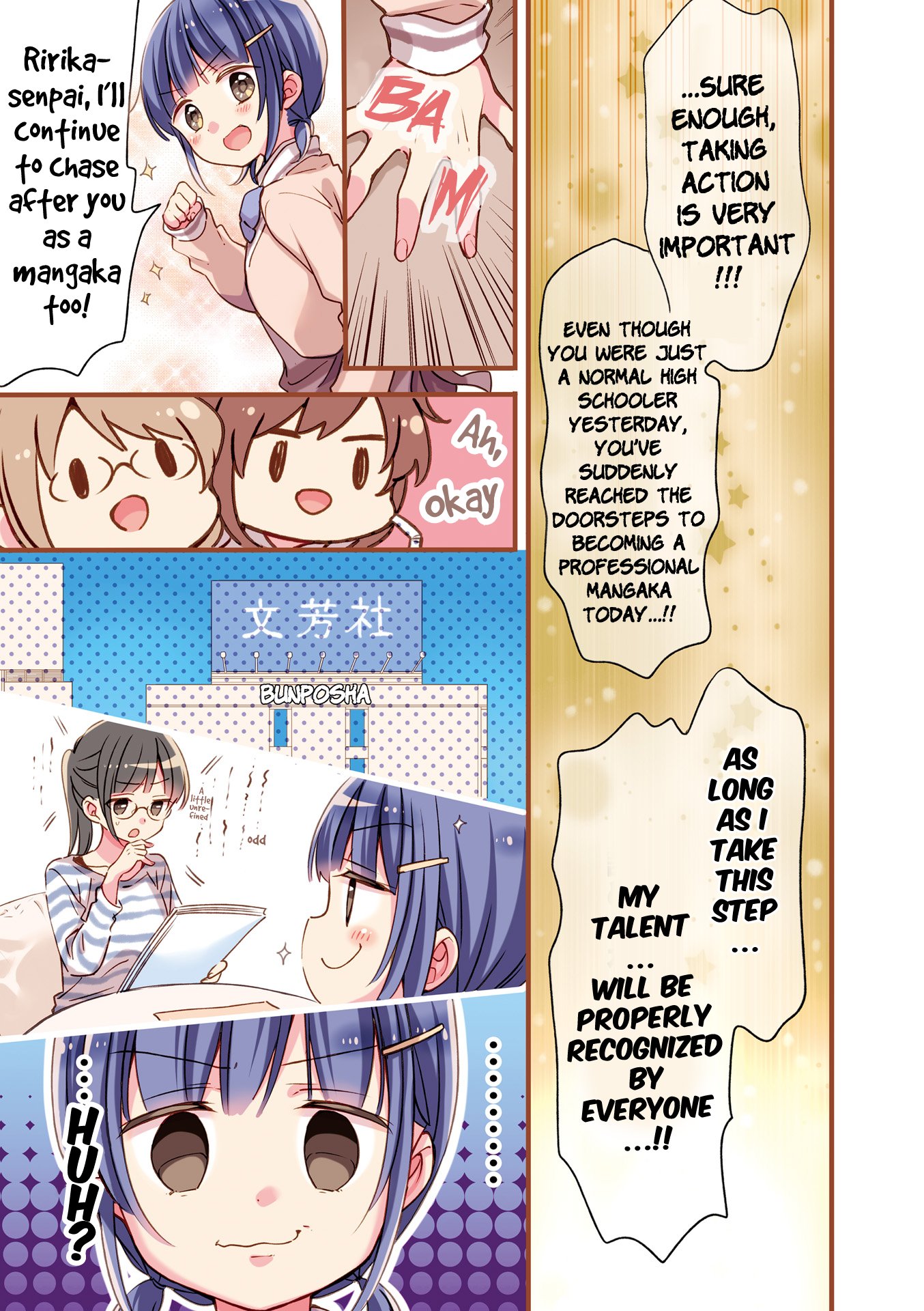 Comic Girls Chapter 5.52-5 page 8 - Vol.5 Chapter 52.5