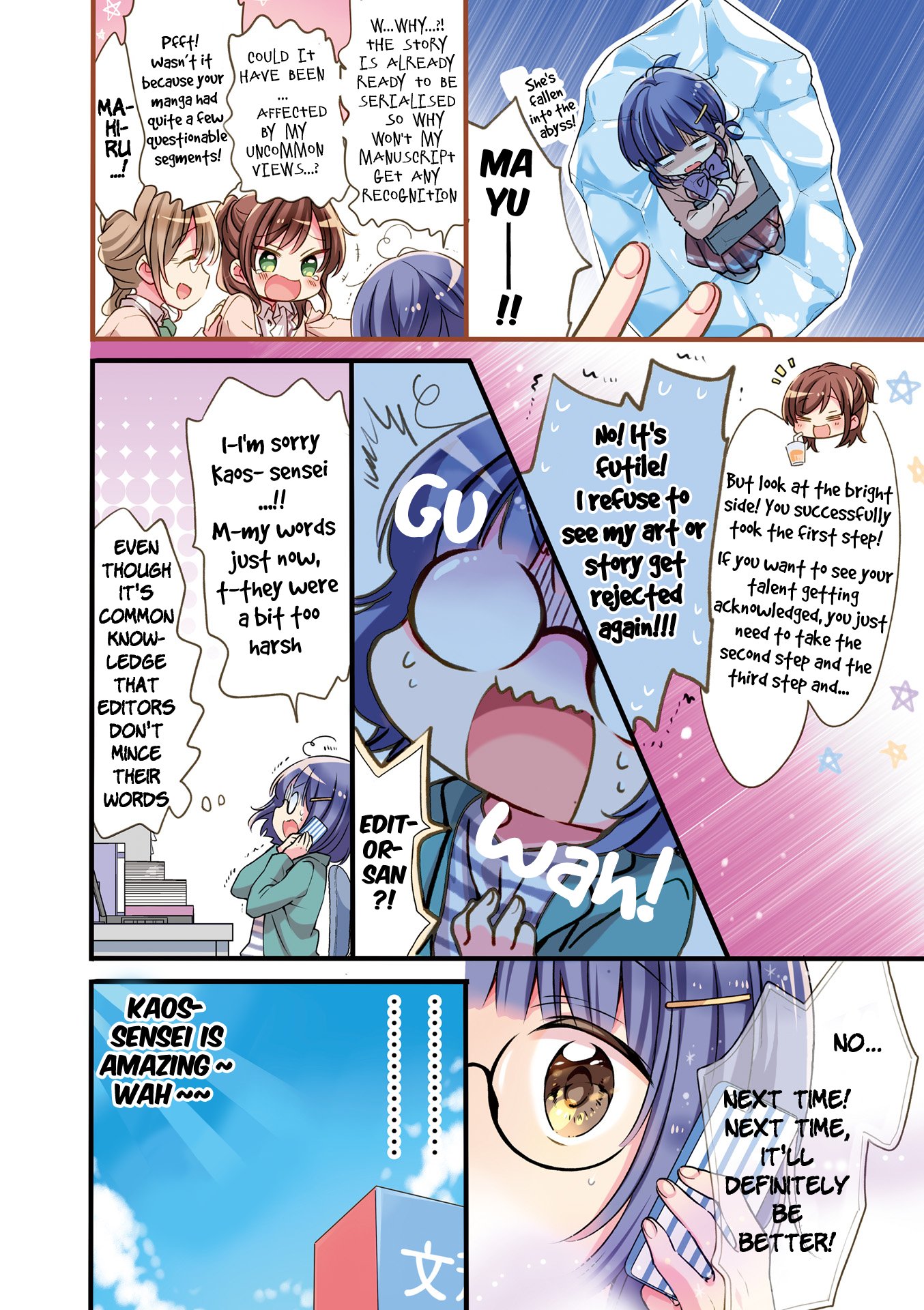Comic Girls Chapter 5.52-5 page 9 - Vol.5 Chapter 52.5