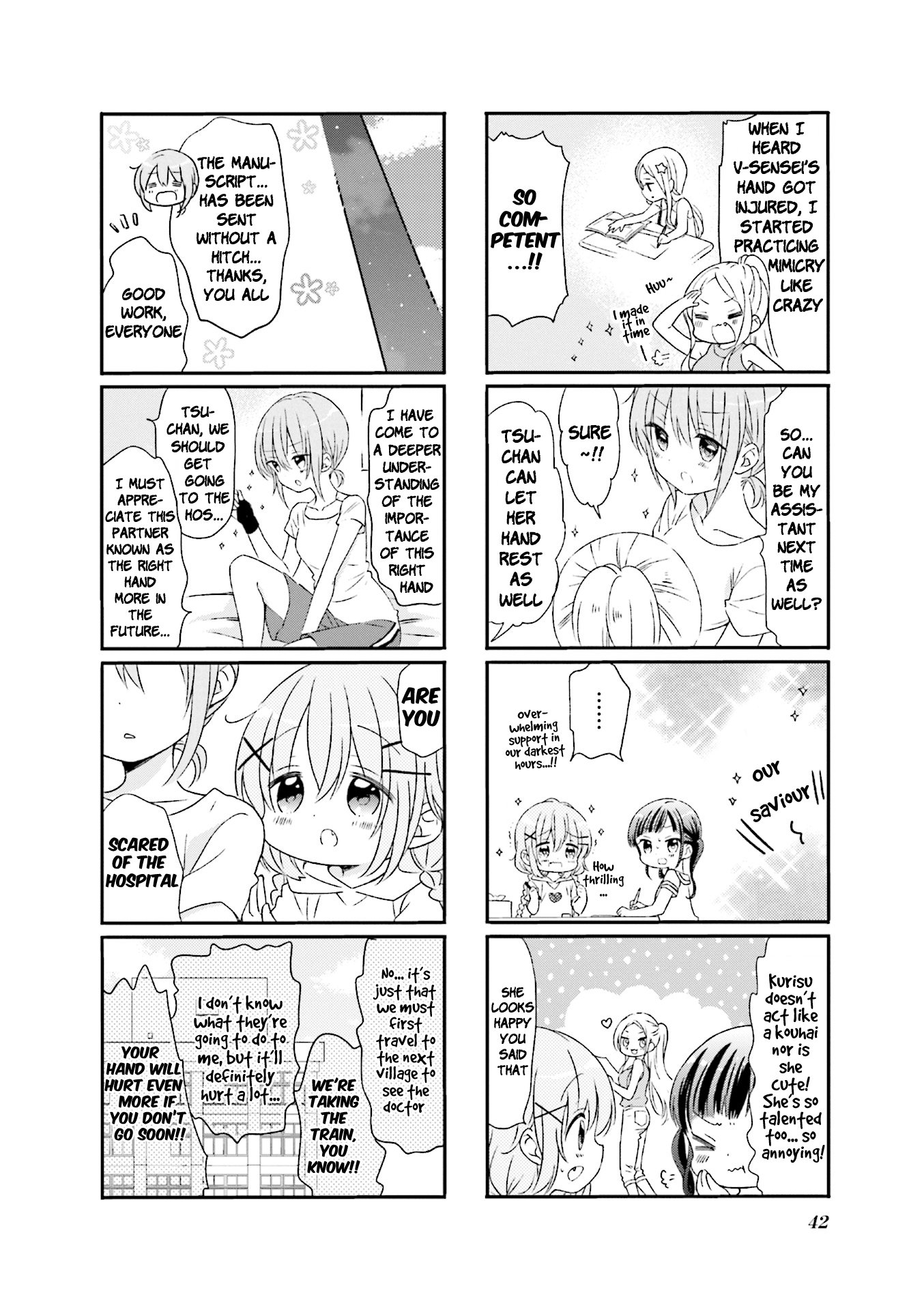 Comic Girls Chapter 5.56 page 8 - Vol.5 Chapter 56