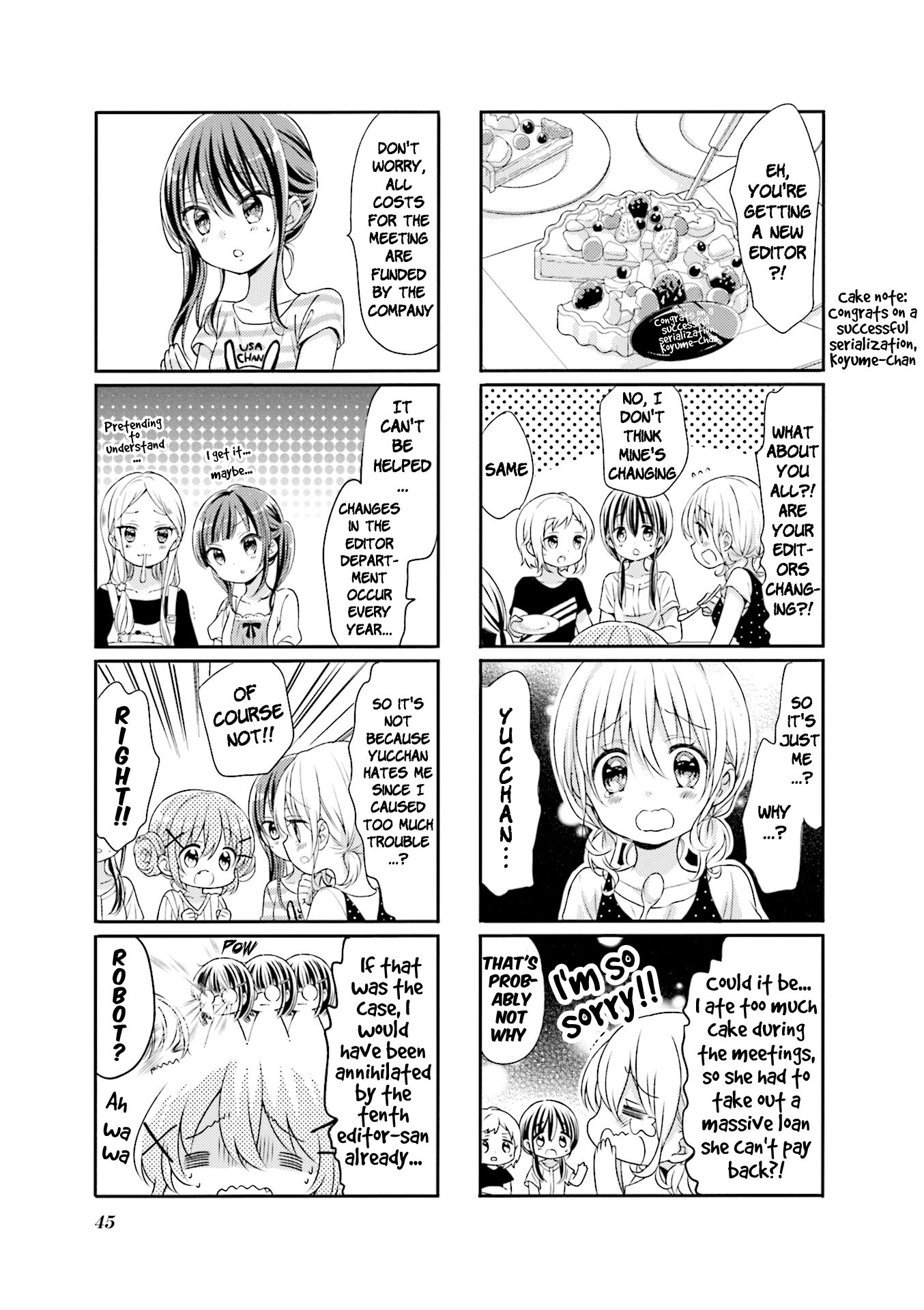 Comic Girls Chapter 5.57 page 3 - Vol.5 Chapter 57