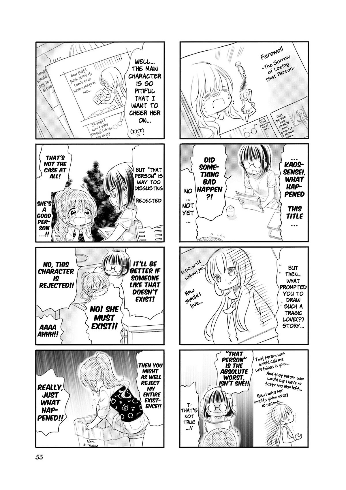 Comic Girls Chapter 5.58 page 3 - Vol.5 Chapter 58