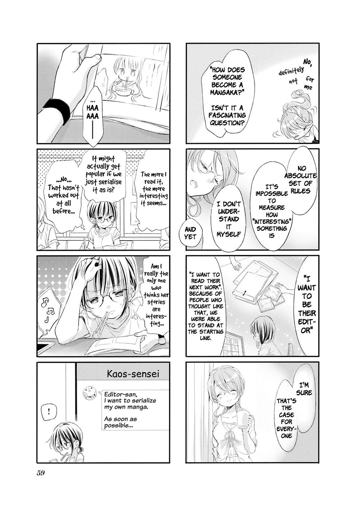 Comic Girls Chapter 5.58 page 7 - Vol.5 Chapter 58