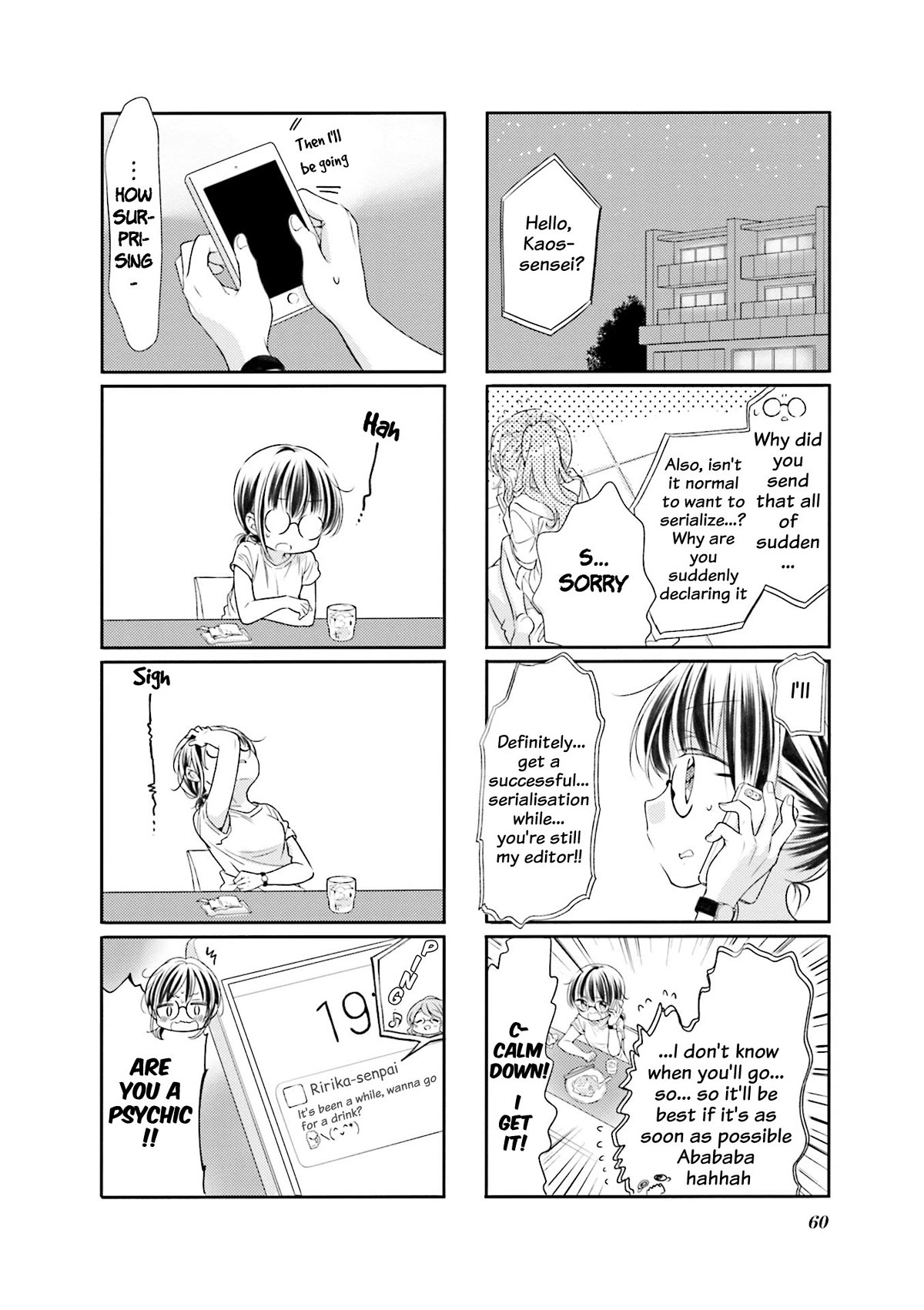Comic Girls Chapter 5.58 page 8 - Vol.5 Chapter 58
