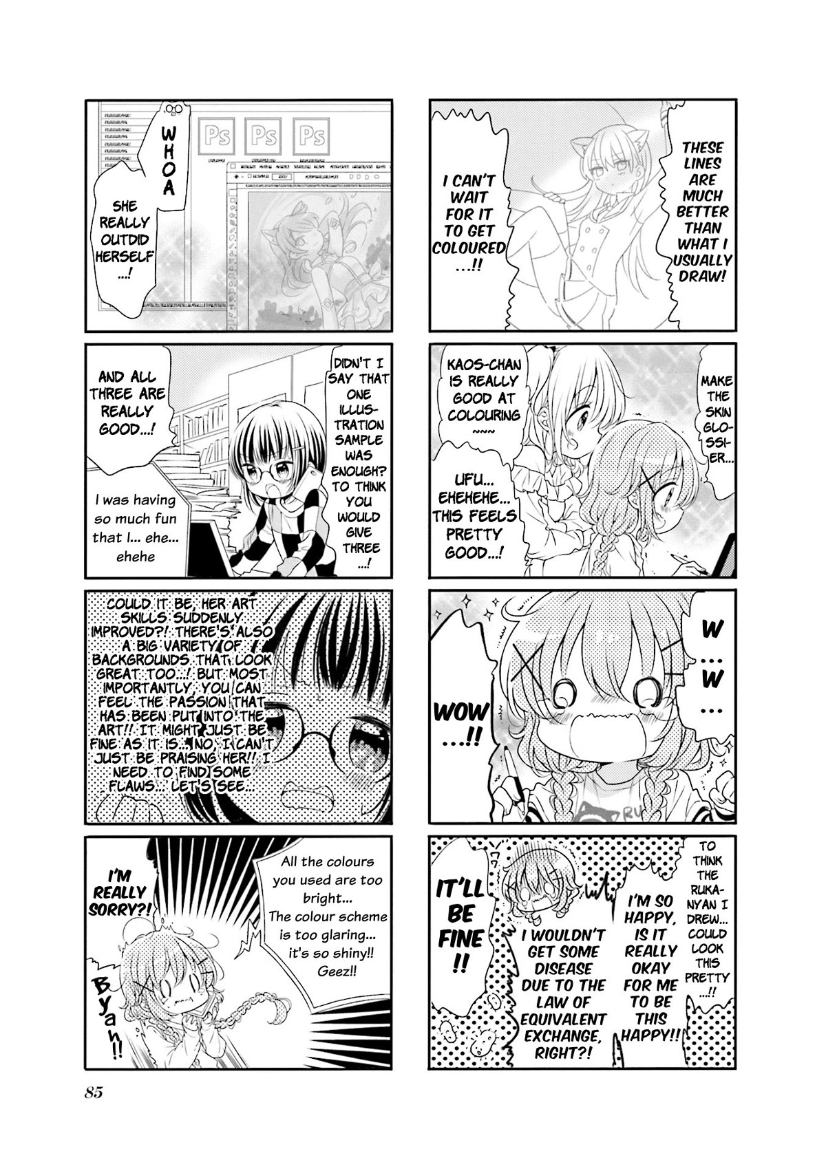 Comic Girls Chapter 5.61 page 7 - Vol.5 Chapter 61