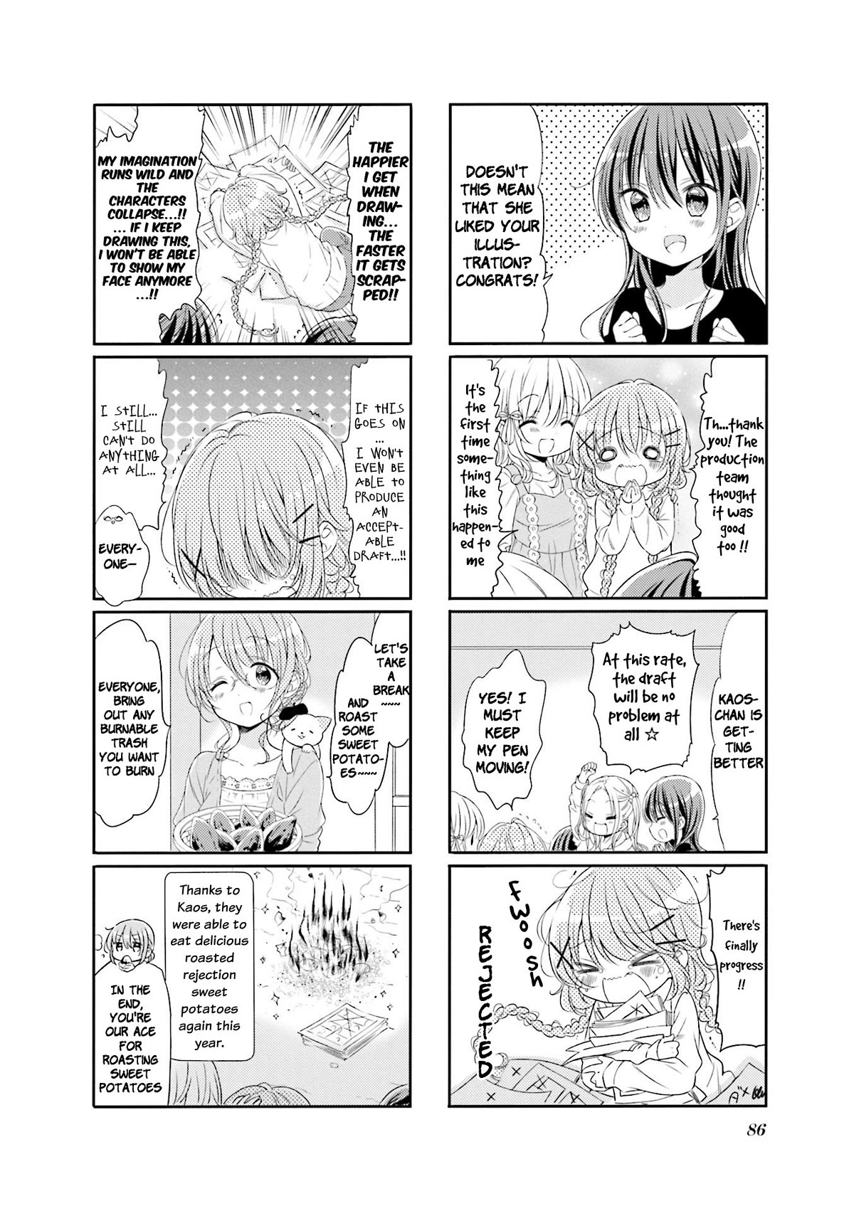 Comic Girls Chapter 5.61 page 8 - Vol.5 Chapter 61