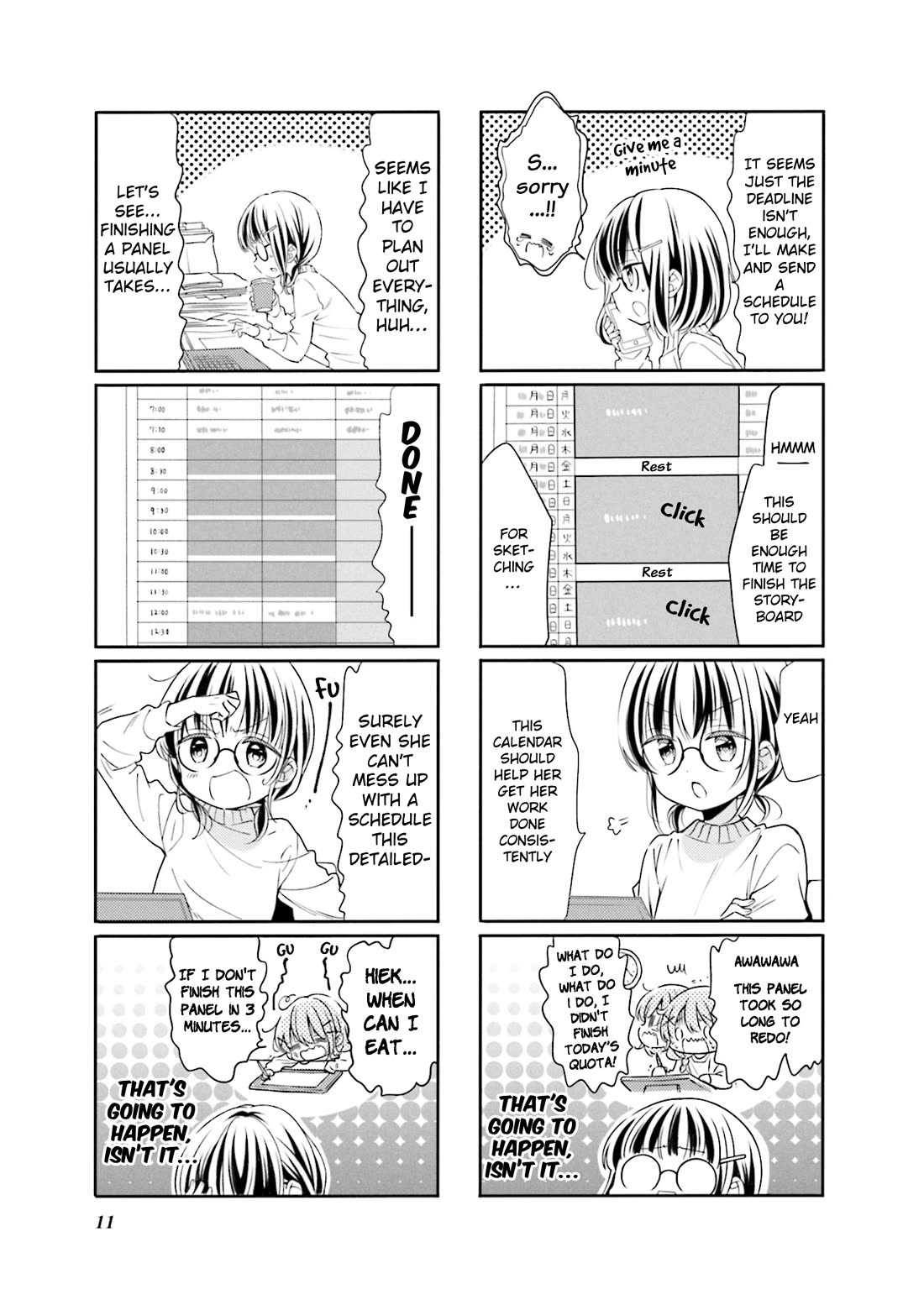 Comic Girls Chapter 6.65 page 3 - Vol.6 Chapter 65