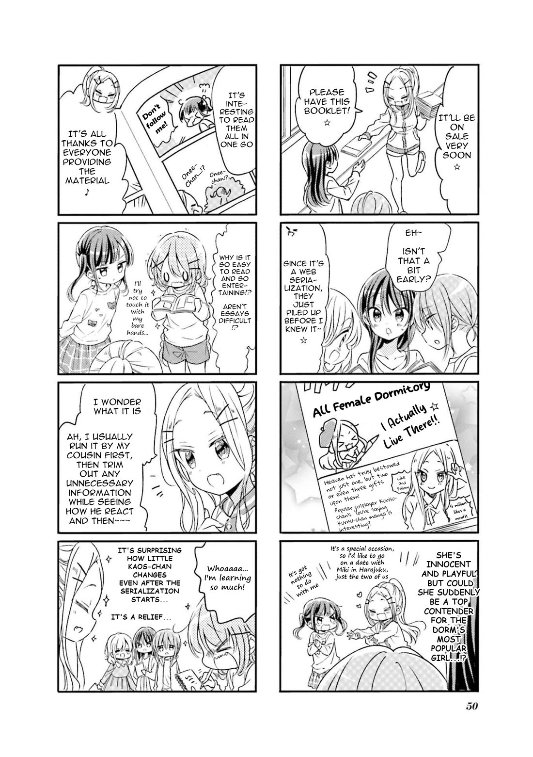 Comic Girls Vol.6 Chapter 70 page 2 - Vol.6 Chapter 70