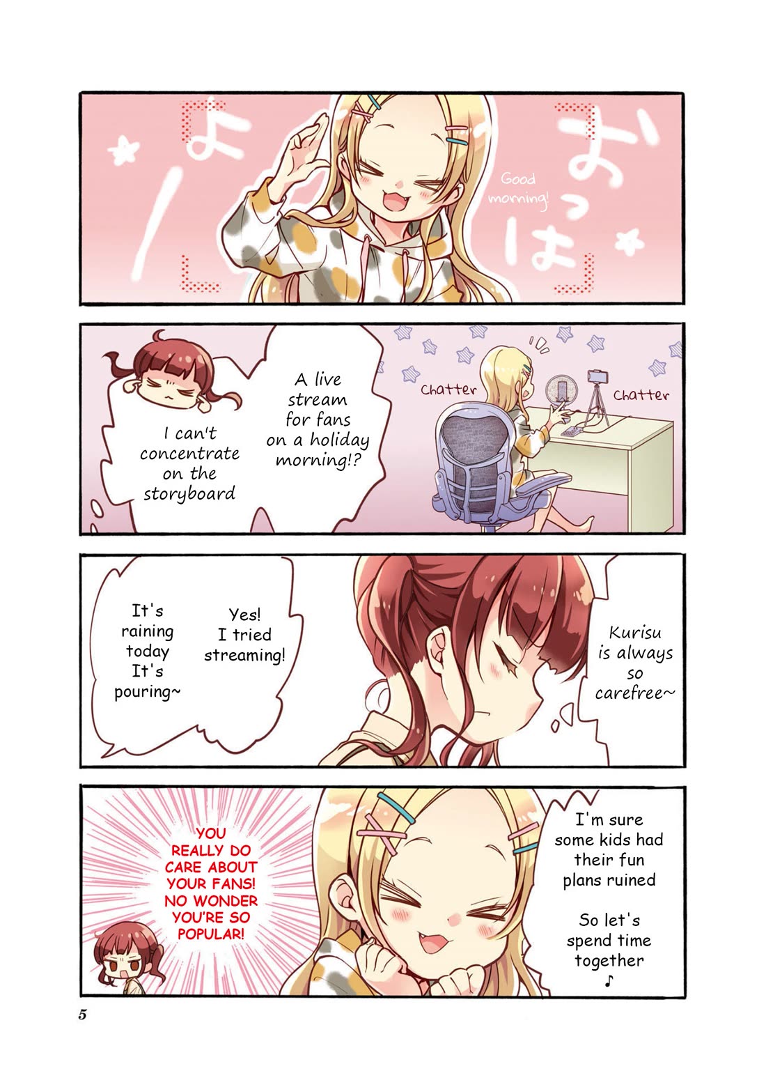 Comic Girls Vol.7 Chapter 78 page 6 - Vol.7 Chapter 78