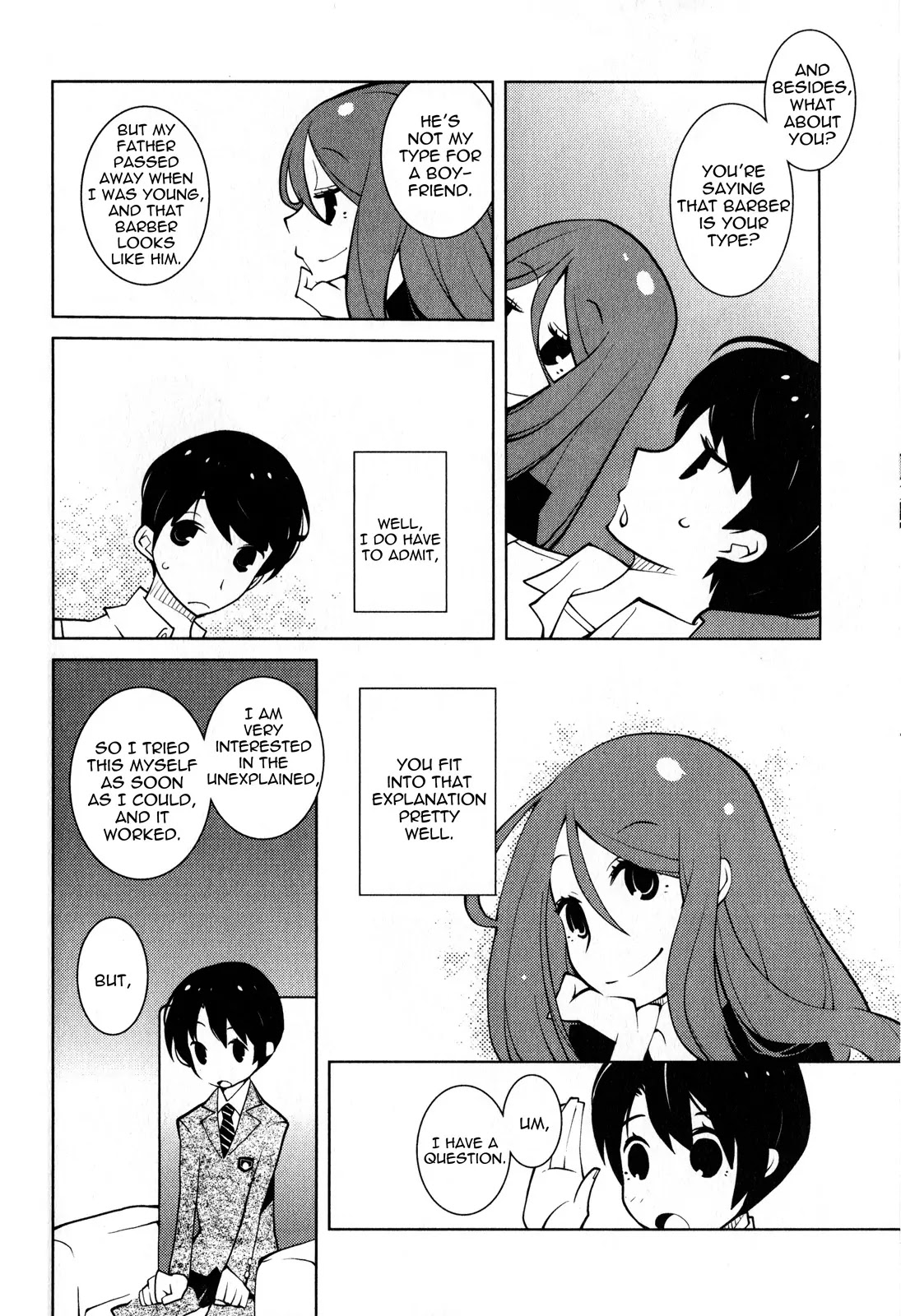 Comic Hoshi Shinichi Chapter 20 page 12 - Chapter 20: Doubt (Dowman Sayman)