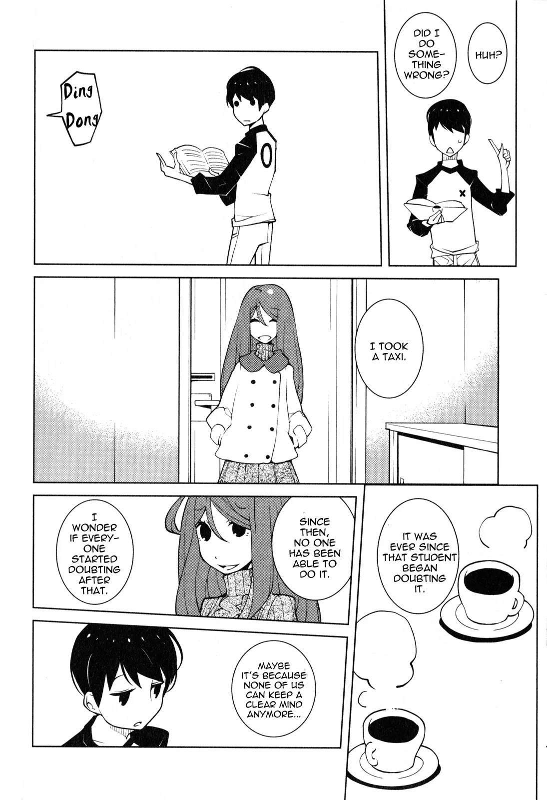 Comic Hoshi Shinichi Chapter 20 page 14 - Chapter 20: Doubt (Dowman Sayman)