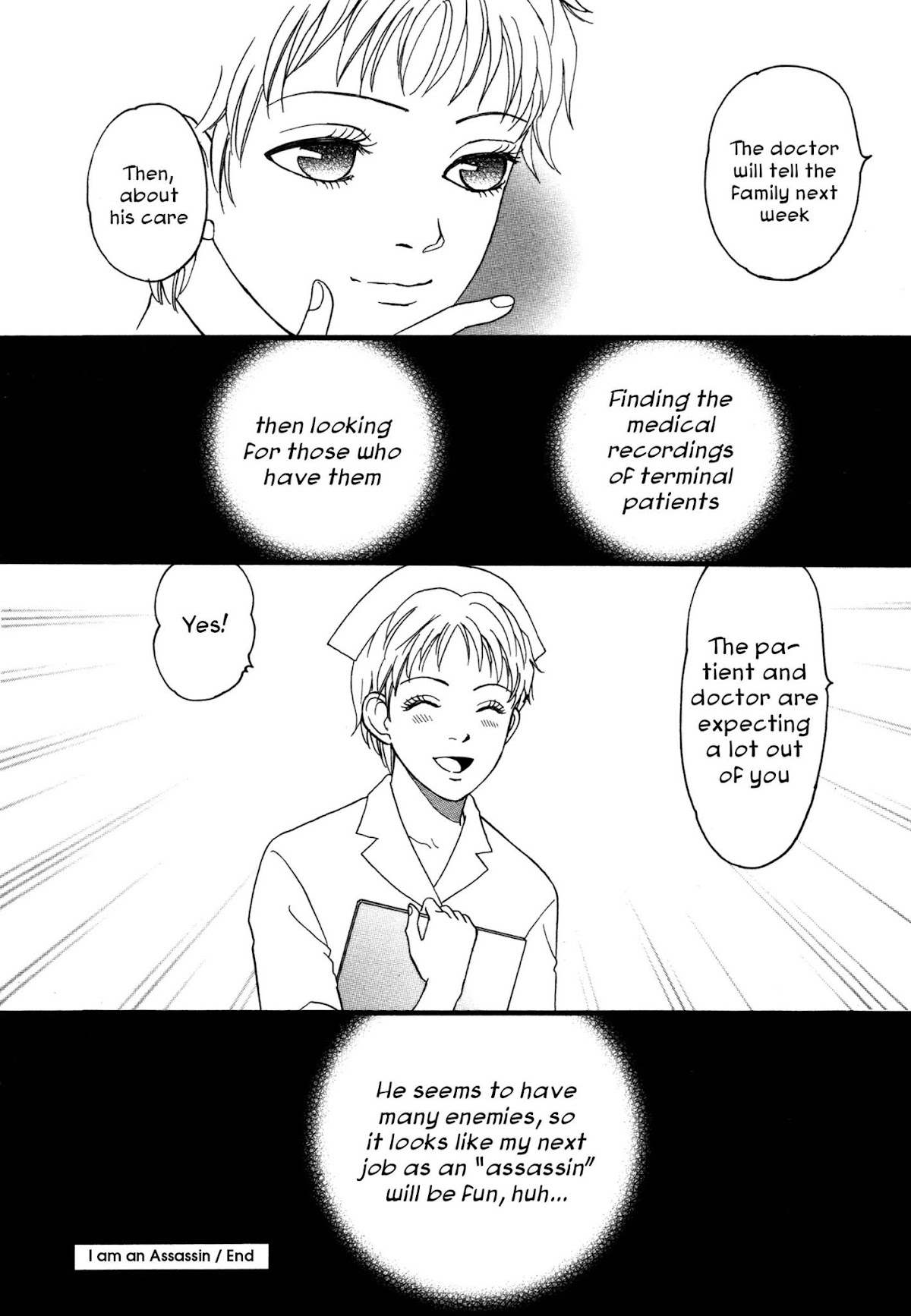 Comic Hoshi Shinichi Chapter 4 page 20 - Chapter 4: I am an Assassin (Kazuhashi Tomo)