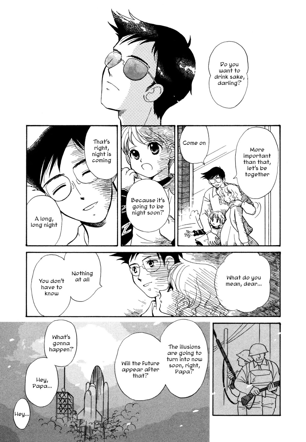 Comic Hoshi Shinichi Chapter 6 page 18 - Chapter 6: Afternoon Dinosaur (Shirai Hiroko)