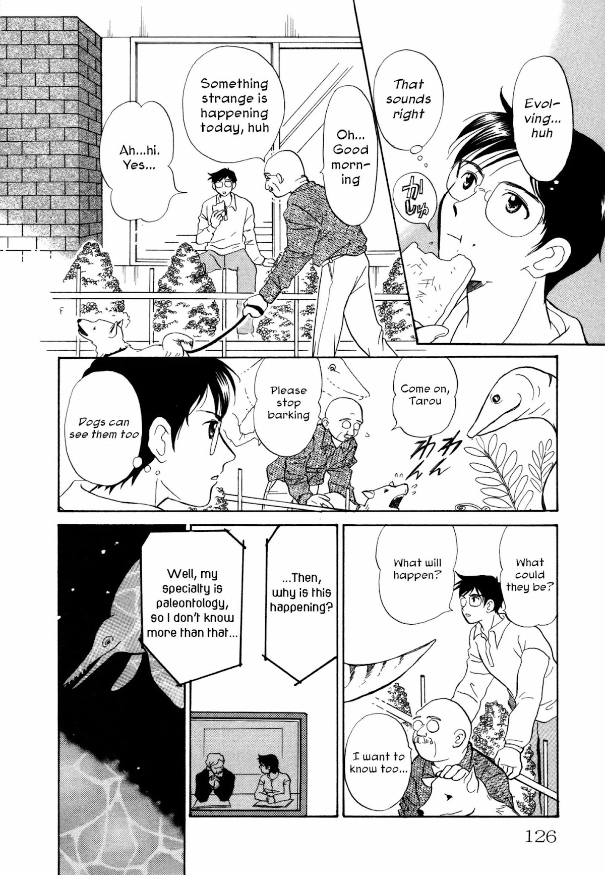 Comic Hoshi Shinichi Chapter 6 page 7 - Chapter 6: Afternoon Dinosaur (Shirai Hiroko)
