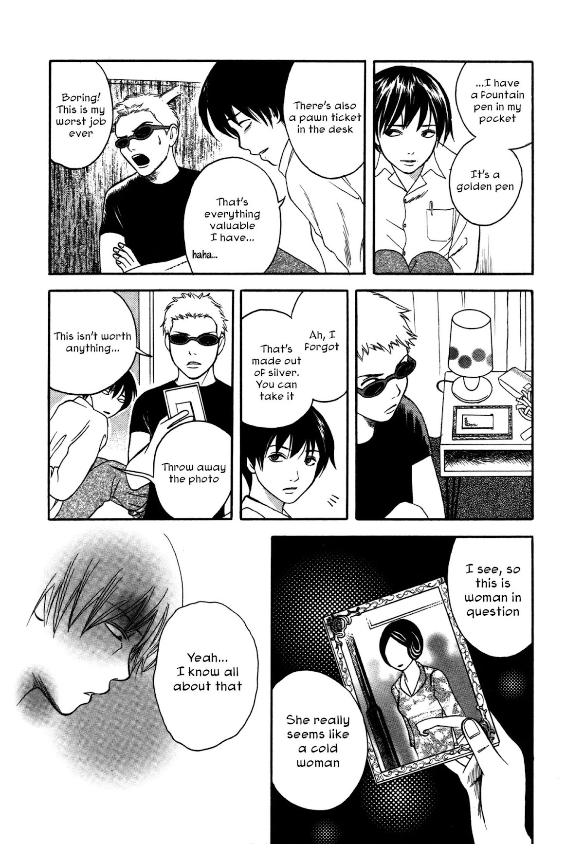 Comic Hoshi Shinichi Chapter 7 page 11 - Chapter 7: Modern Life (Arita Kei)