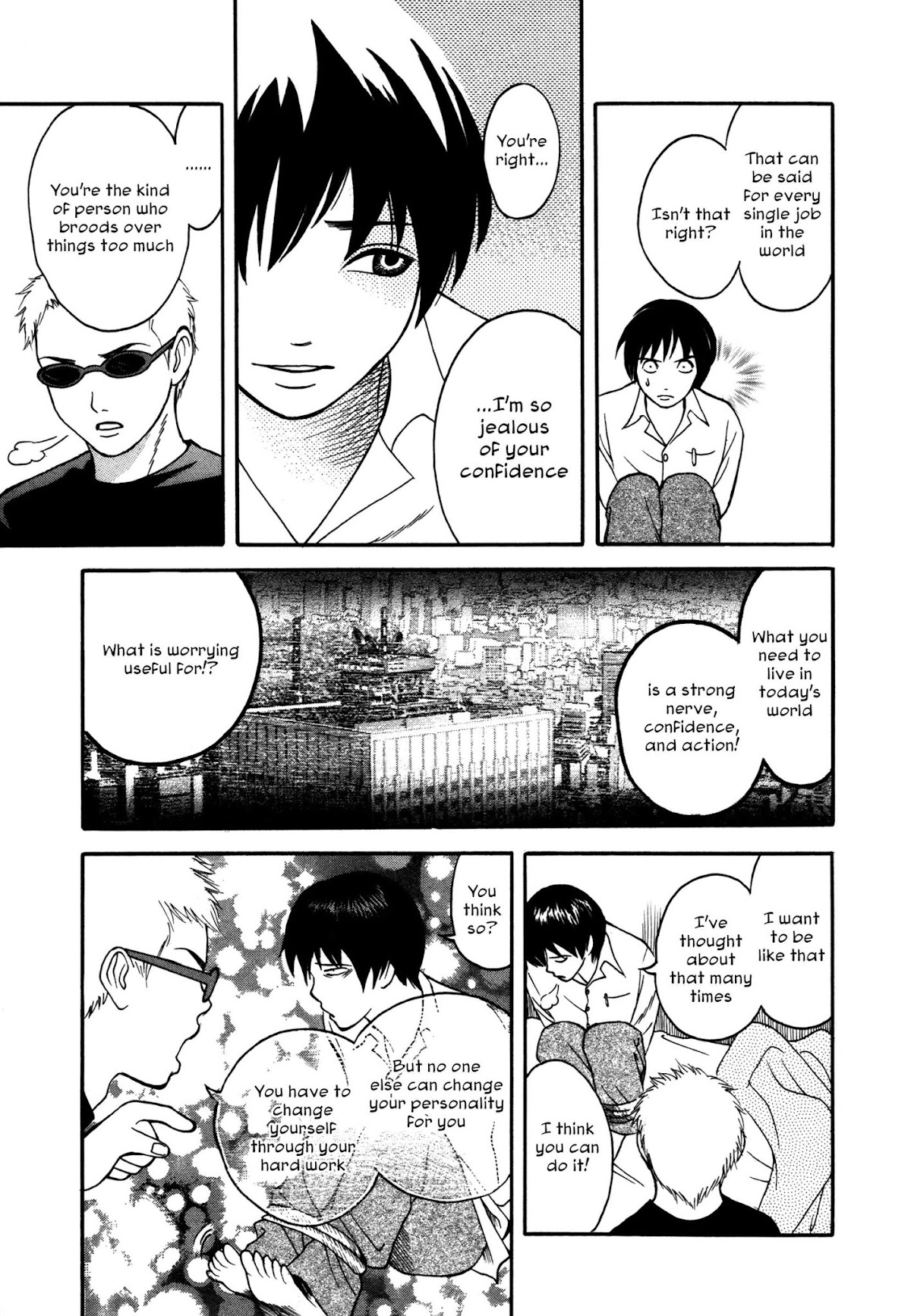 Comic Hoshi Shinichi Chapter 7 page 9 - Chapter 7: Modern Life (Arita Kei)