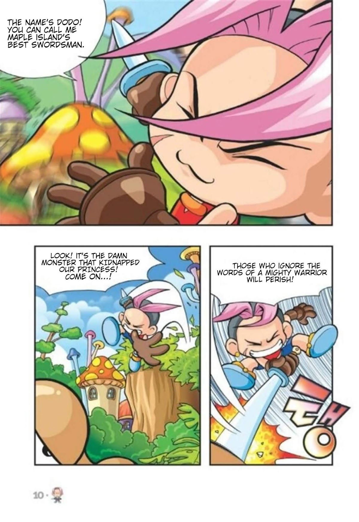 Comic Maplestory Offline RPG Chapter 1 page 11 - Chapter 1 : Maple Island's Dodo