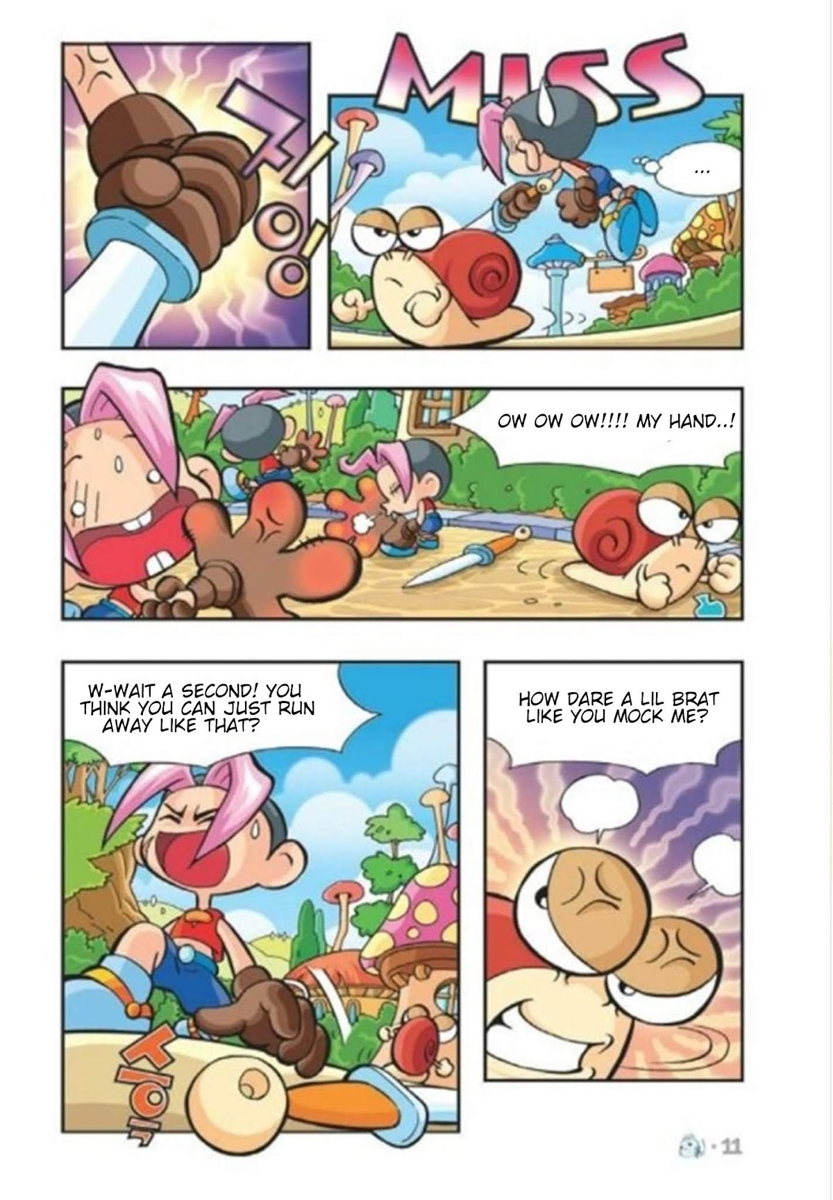 Comic Maplestory Offline RPG Chapter 1 page 12 - Chapter 1 : Maple Island's Dodo