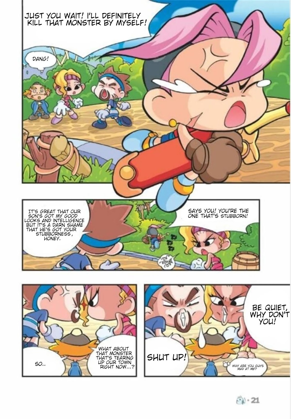 Comic Maplestory Offline RPG Chapter 1 page 22 - Chapter 1 : Maple Island's Dodo