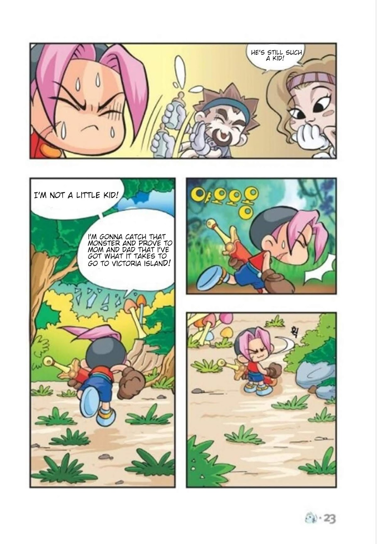Comic Maplestory Offline RPG Chapter 1 page 24 - Chapter 1 : Maple Island's Dodo