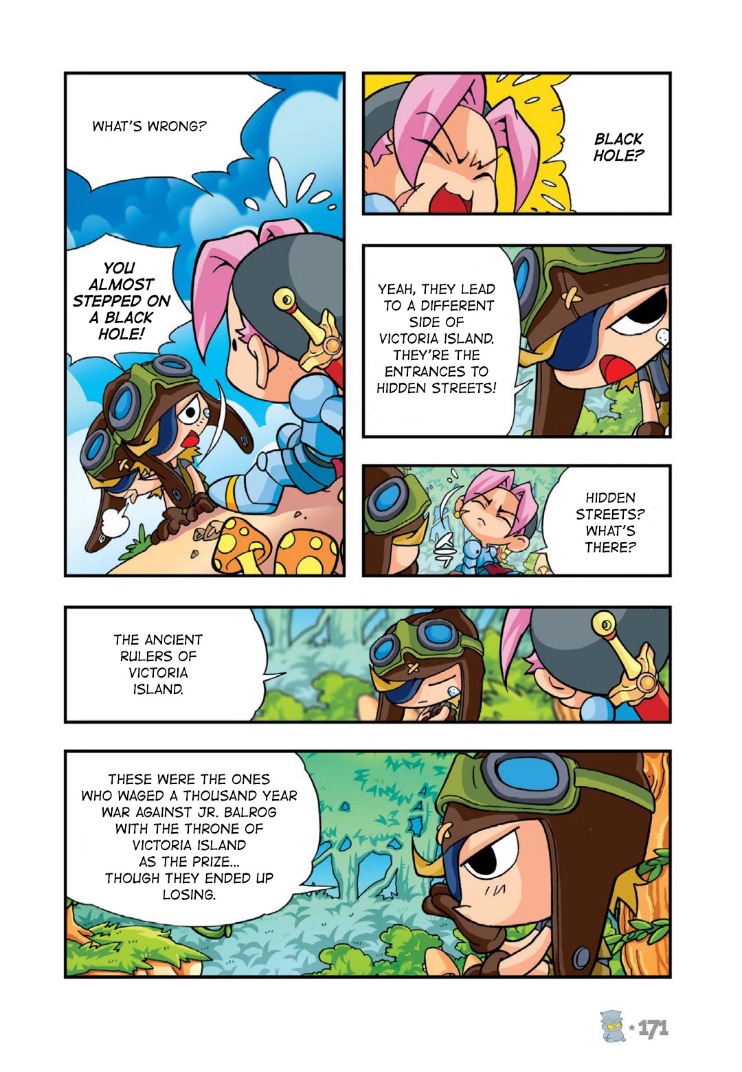 Comic Maplestory Offline RPG Chapter 10 page 11 - Chapter 10: Golem Temple