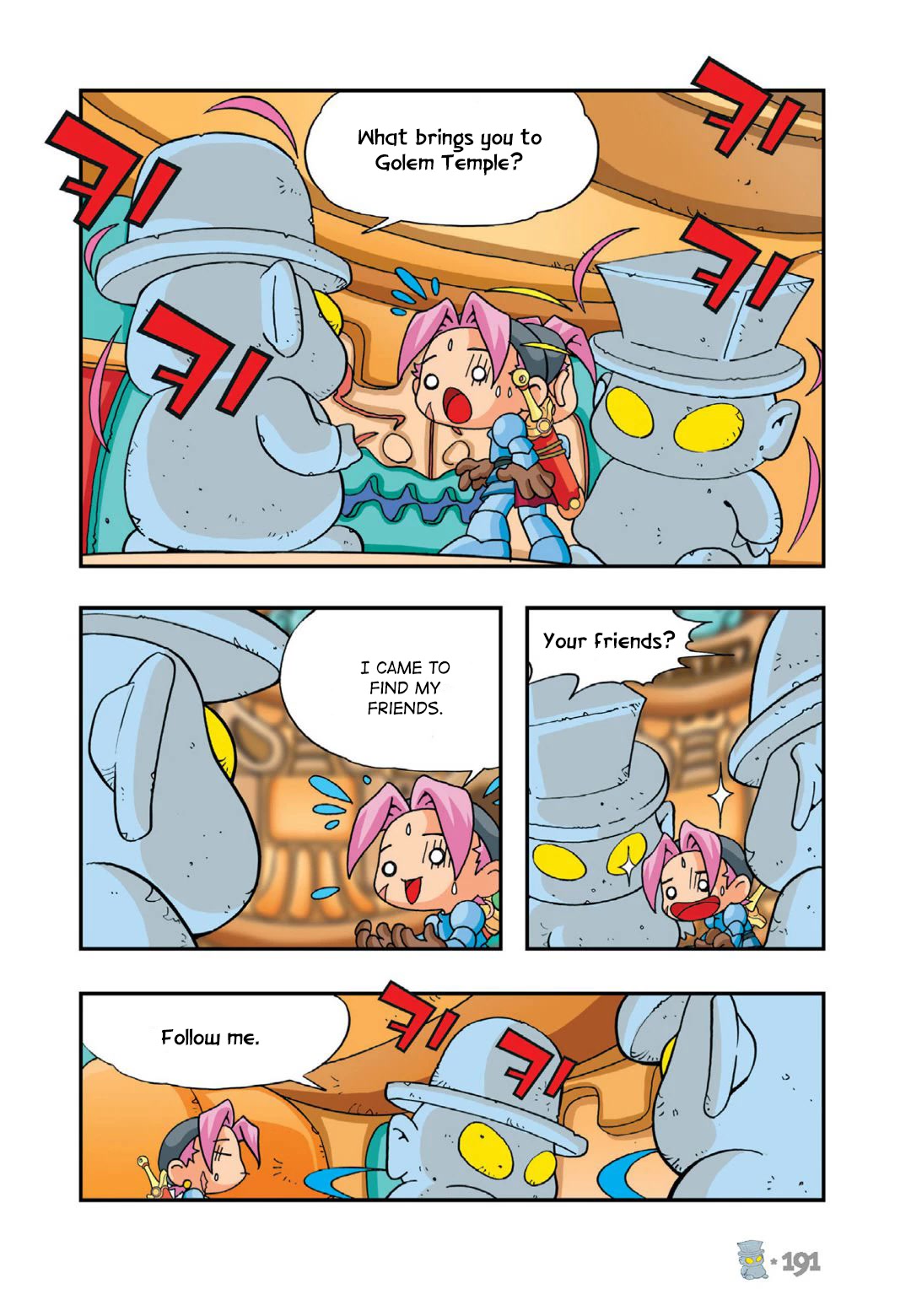Comic Maplestory Offline RPG Chapter 10 page 31 - Chapter 10: Golem Temple