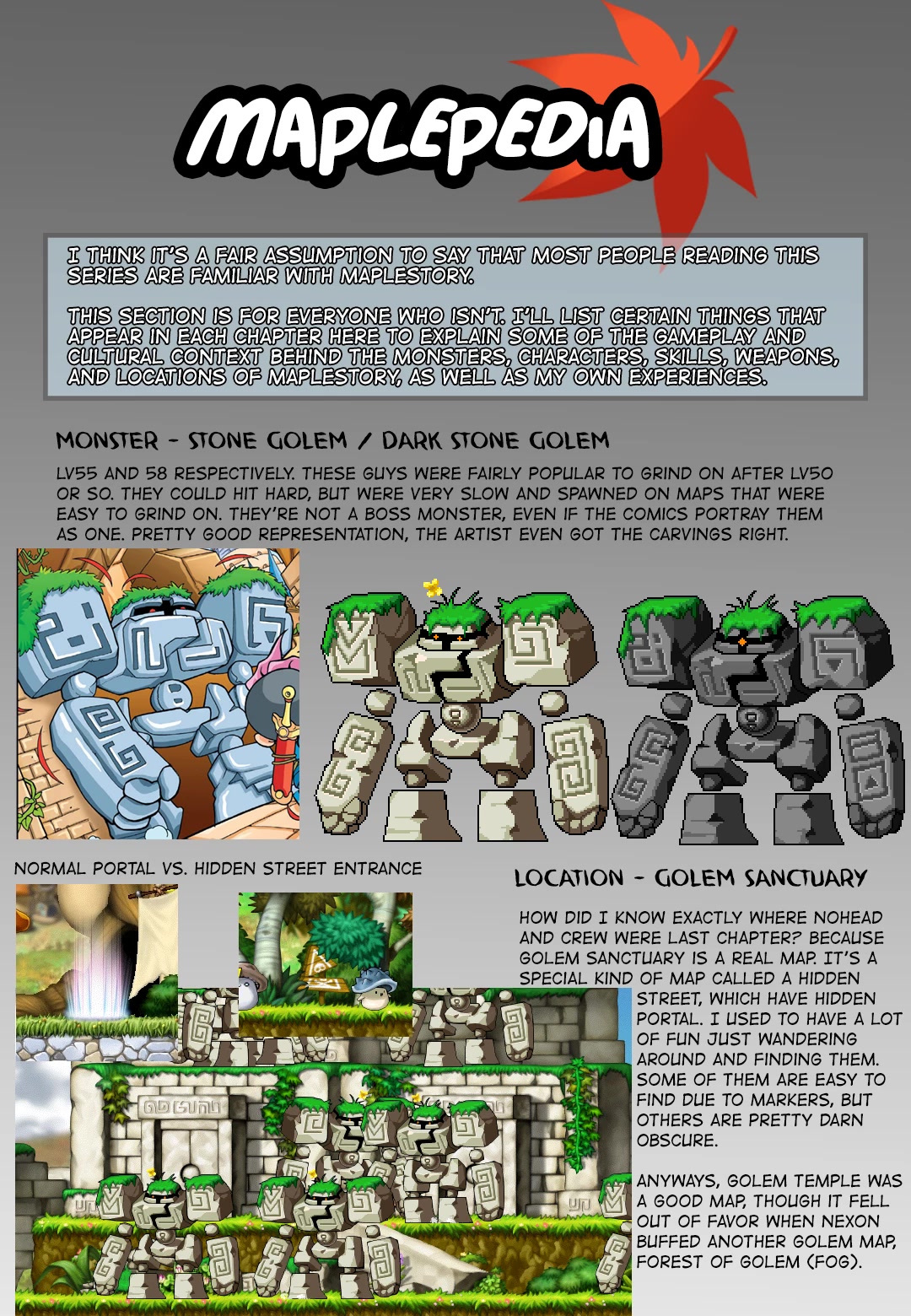 Comic Maplestory Offline RPG Chapter 10 page 39 - Chapter 10: Golem Temple