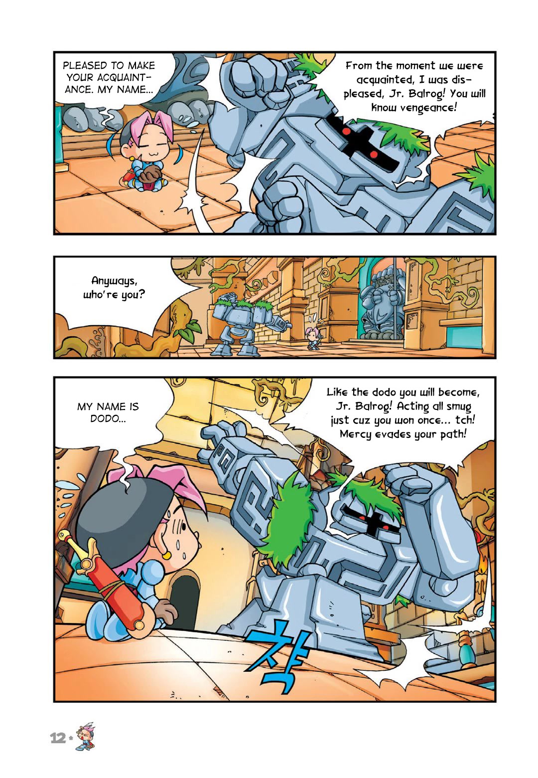 Comic Maplestory Offline RPG Chapter 11 page 10 - Chapter 11: Yer Wan' Meh to Become a Slave?