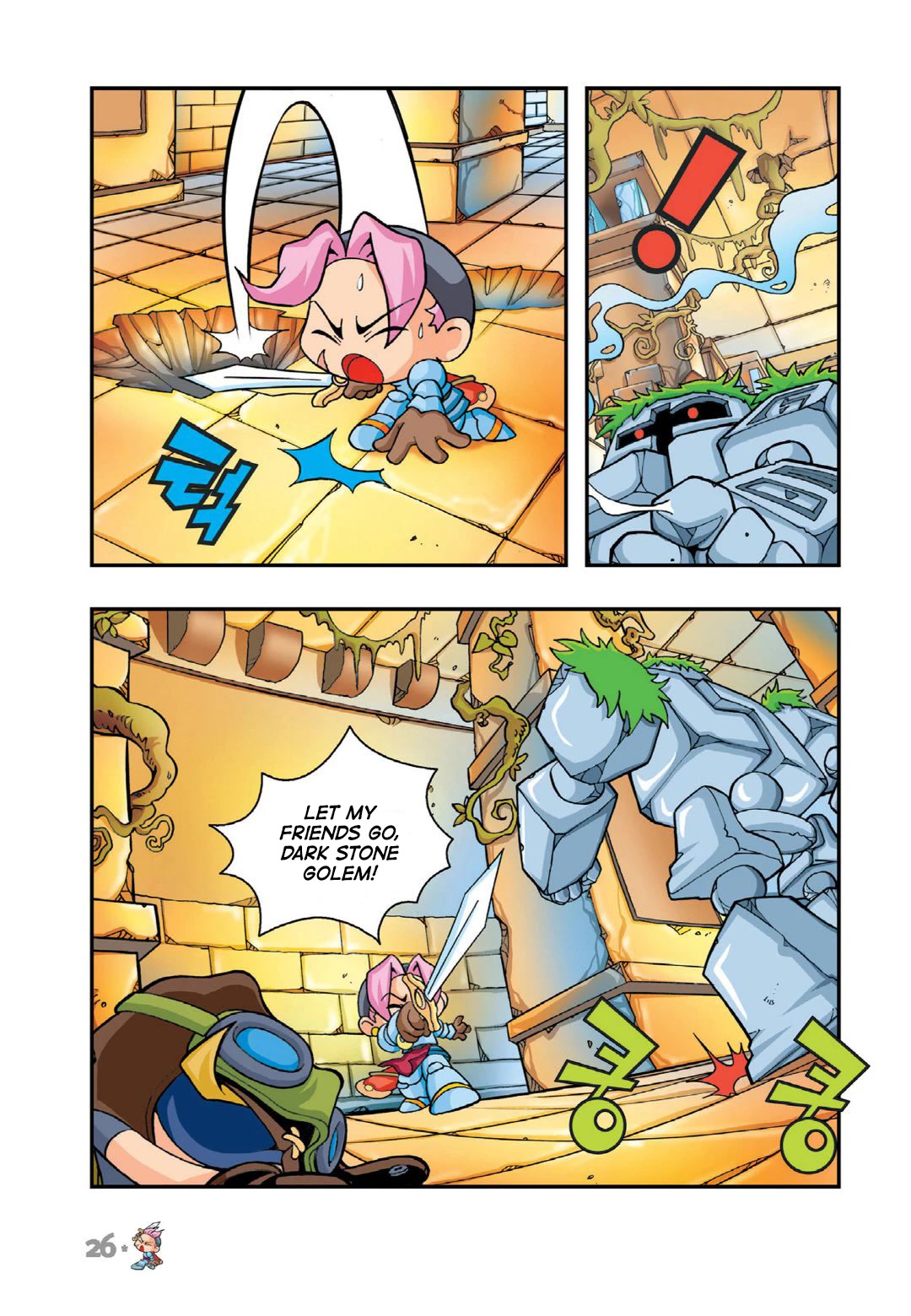 Comic Maplestory Offline RPG Chapter 11 page 24 - Chapter 11: Yer Wan' Meh to Become a Slave?