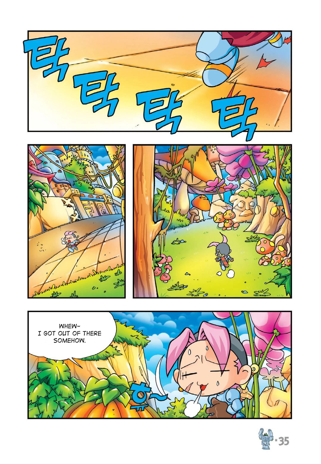 Comic Maplestory Offline RPG Chapter 11 page 33 - Chapter 11: Yer Wan' Meh to Become a Slave?