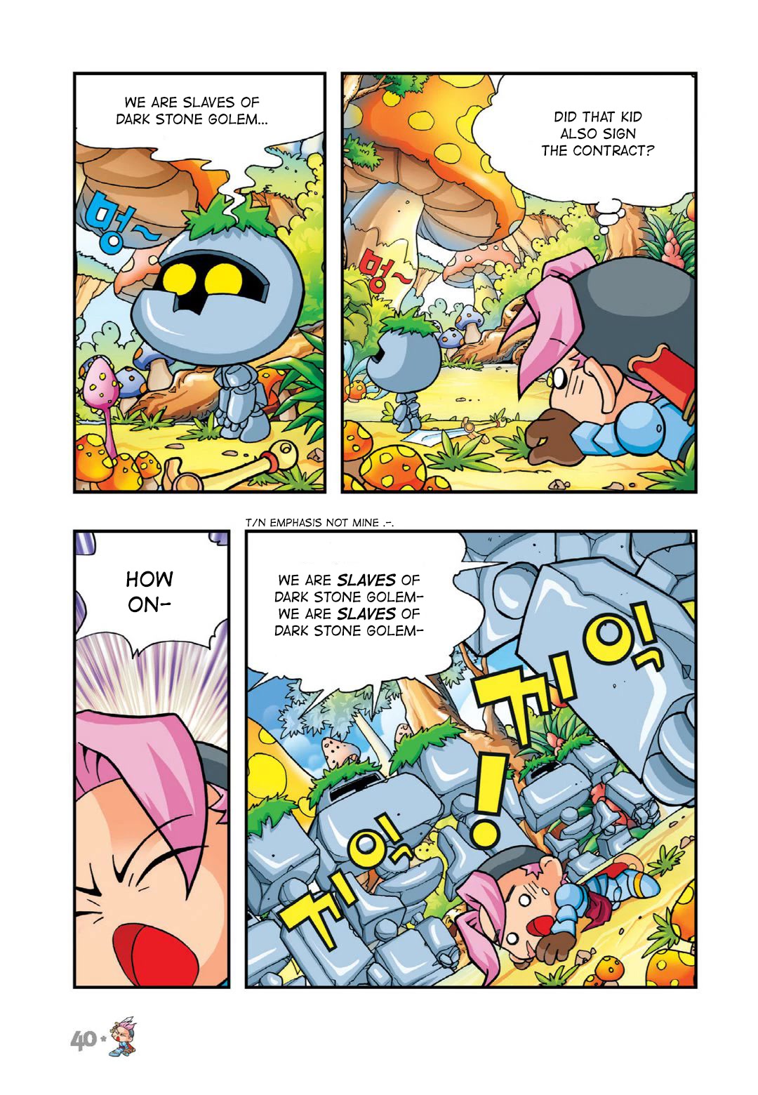 Comic Maplestory Offline RPG Chapter 11 page 38 - Chapter 11: Yer Wan' Meh to Become a Slave?