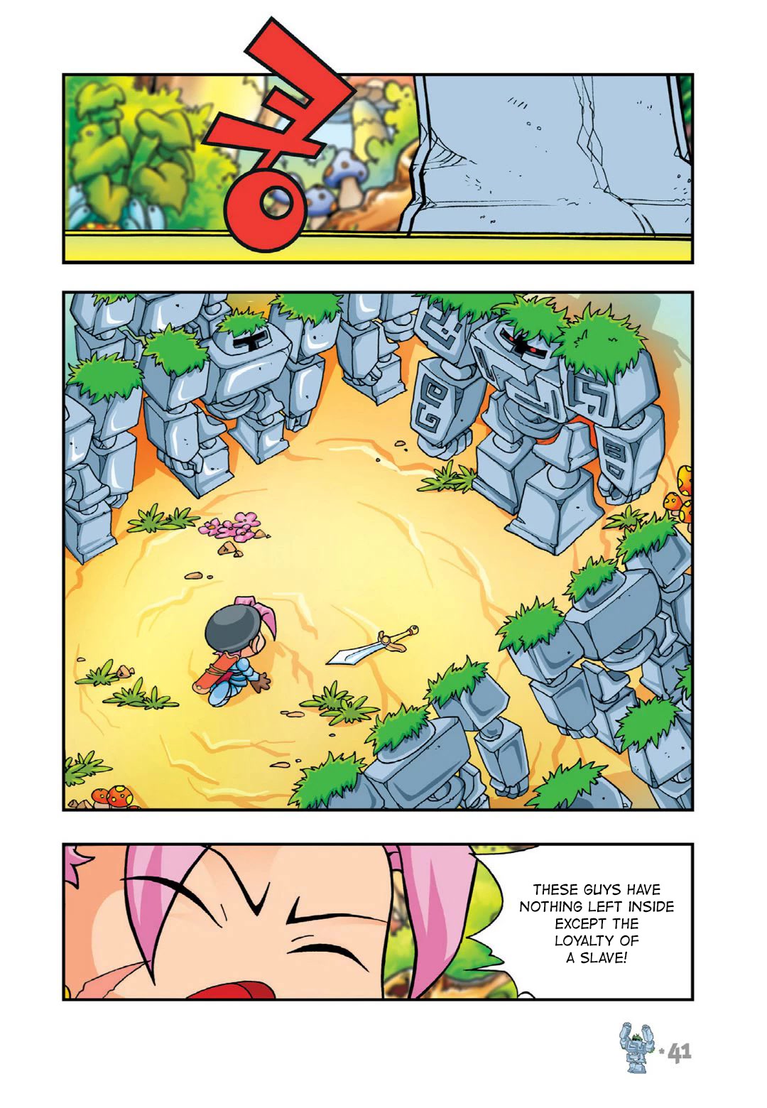 Comic Maplestory Offline RPG Chapter 11 page 39 - Chapter 11: Yer Wan' Meh to Become a Slave?