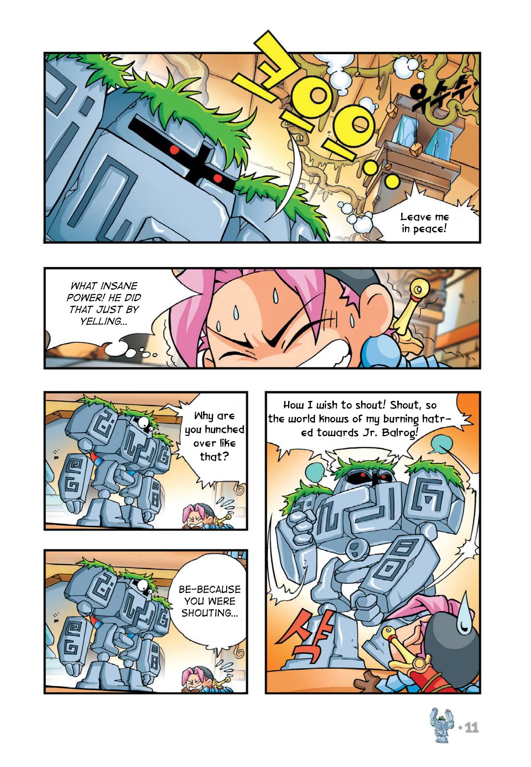 Comic Maplestory Offline RPG Chapter 11 page 9 - Chapter 11: Yer Wan' Meh to Become a Slave?