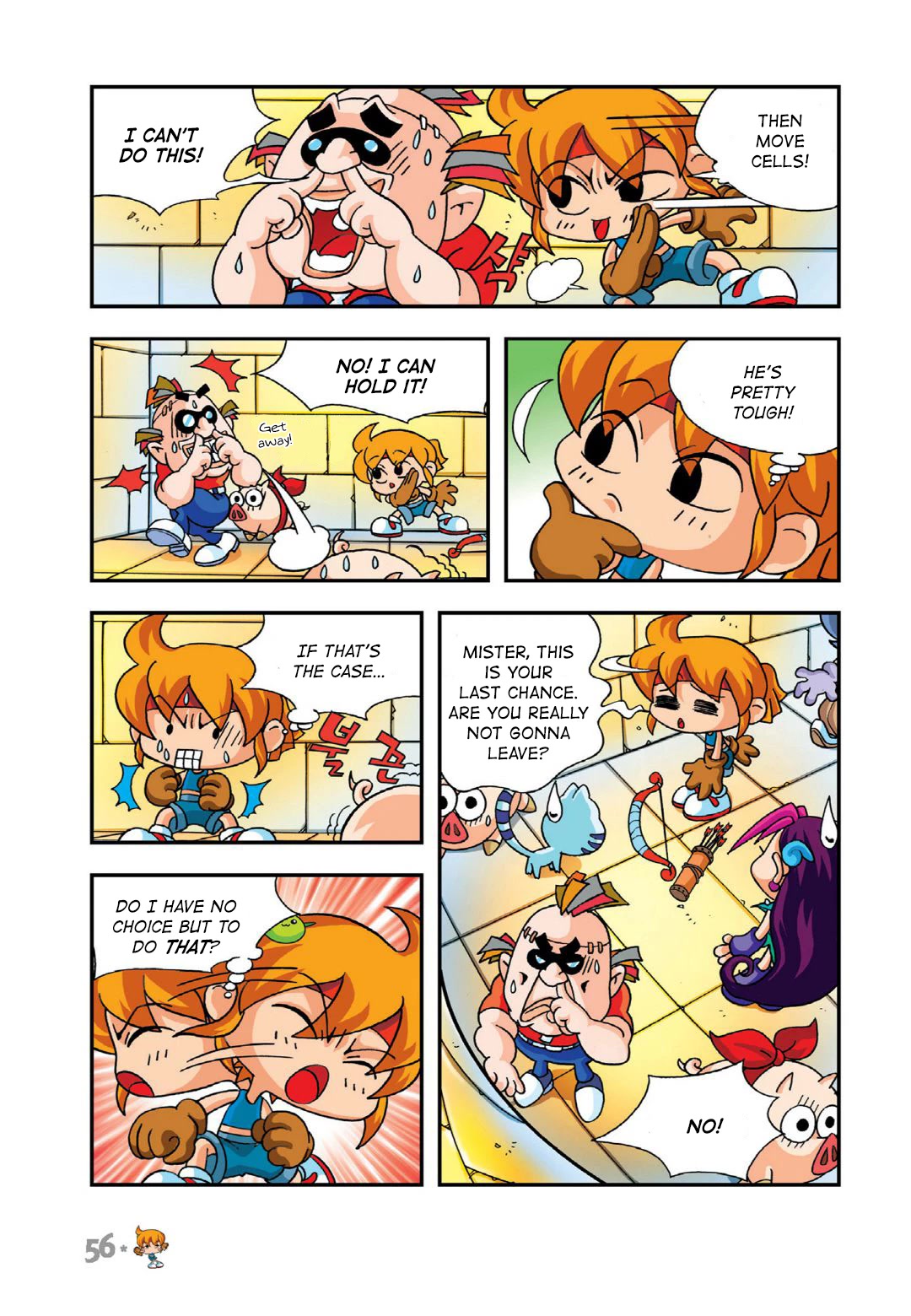 Comic Maplestory Offline RPG Chapter 12 page 10 - Chapter 12: Escape from Golem Temple!