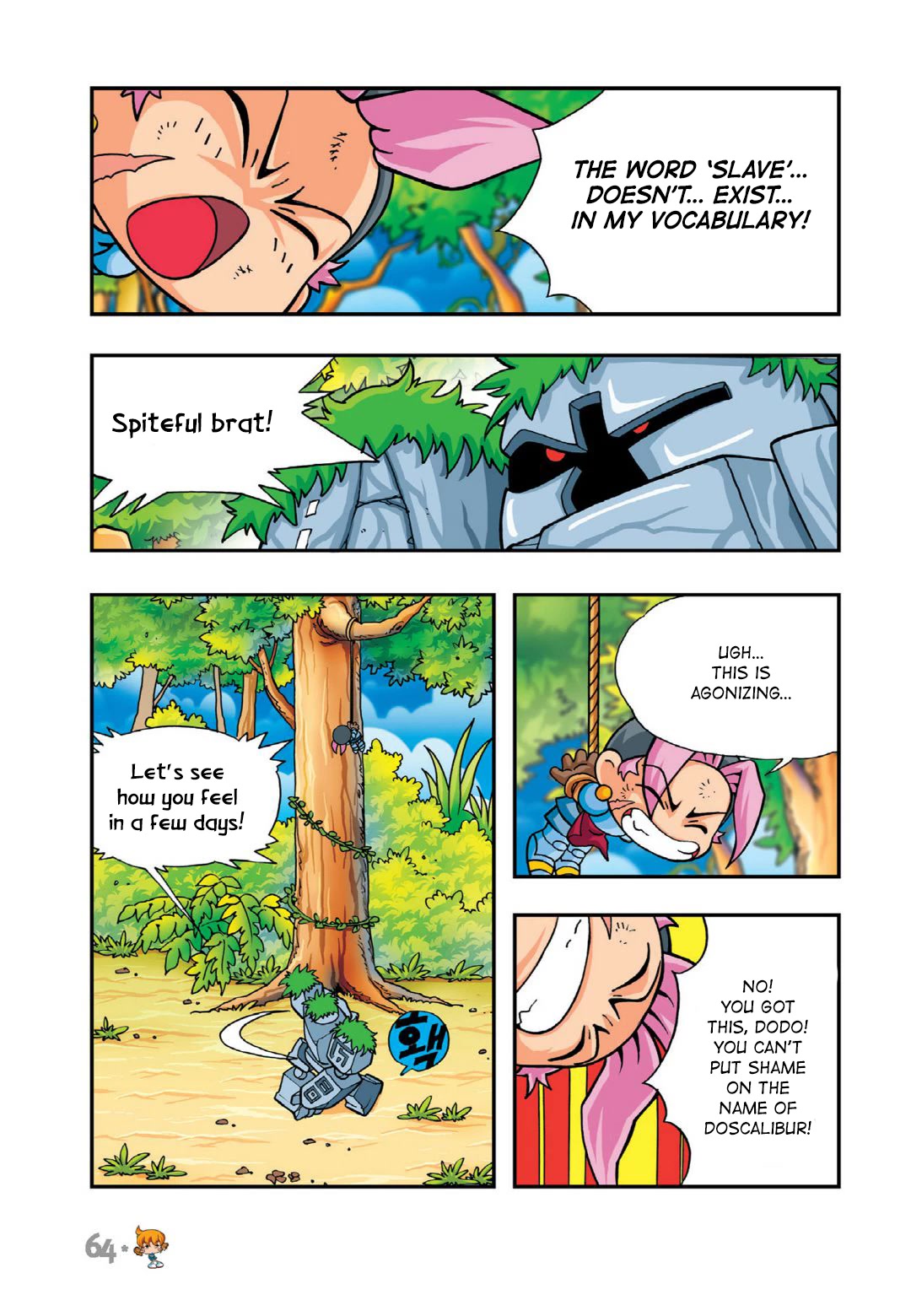 Comic Maplestory Offline RPG Chapter 12 page 18 - Chapter 12: Escape from Golem Temple!