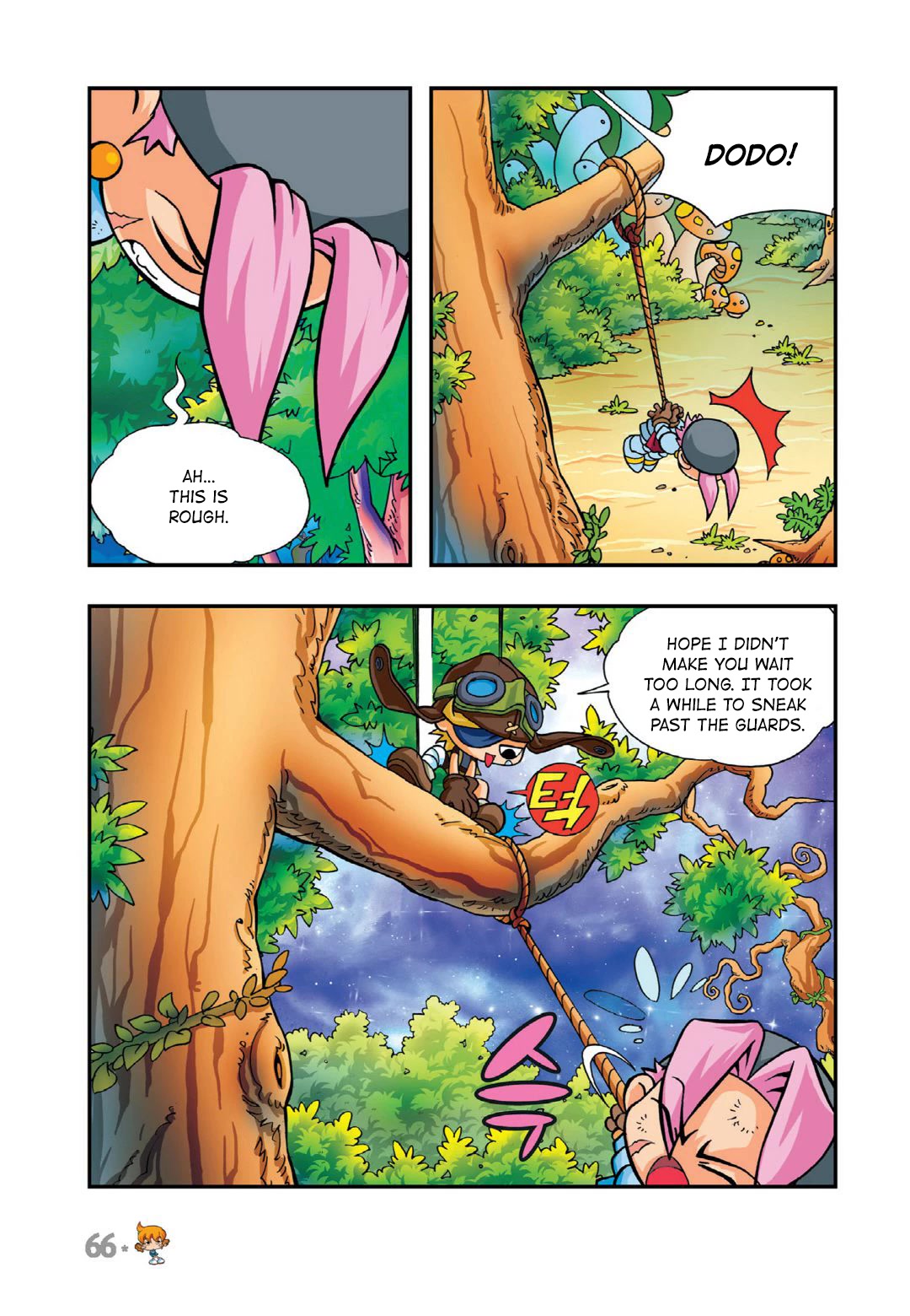 Comic Maplestory Offline RPG Chapter 12 page 20 - Chapter 12: Escape from Golem Temple!