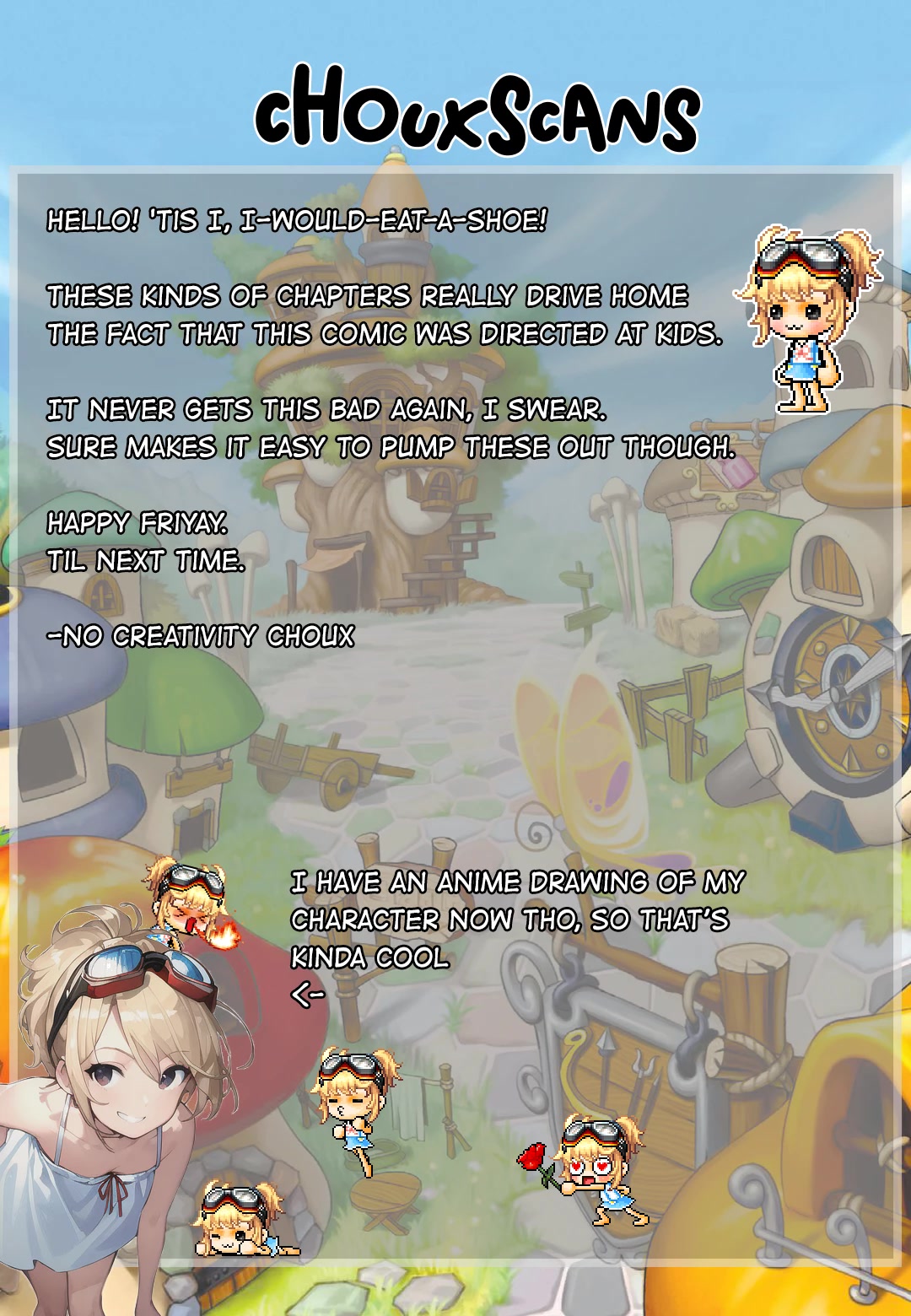 Comic Maplestory Offline RPG Chapter 12 page 39 - Chapter 12: Escape from Golem Temple!