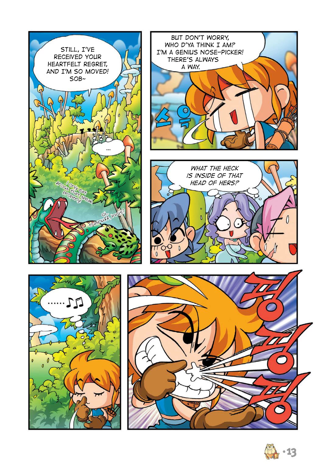 Comic Maplestory Offline RPG Chapter 15 page 12 - Chapter 15: Let's Learn Languages!
