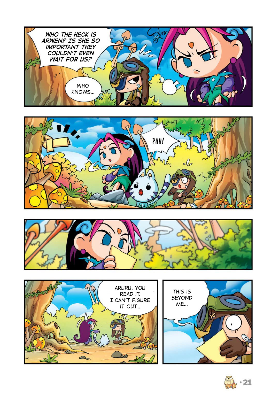 Comic Maplestory Offline RPG Chapter 15 page 20 - Chapter 15: Let's Learn Languages!