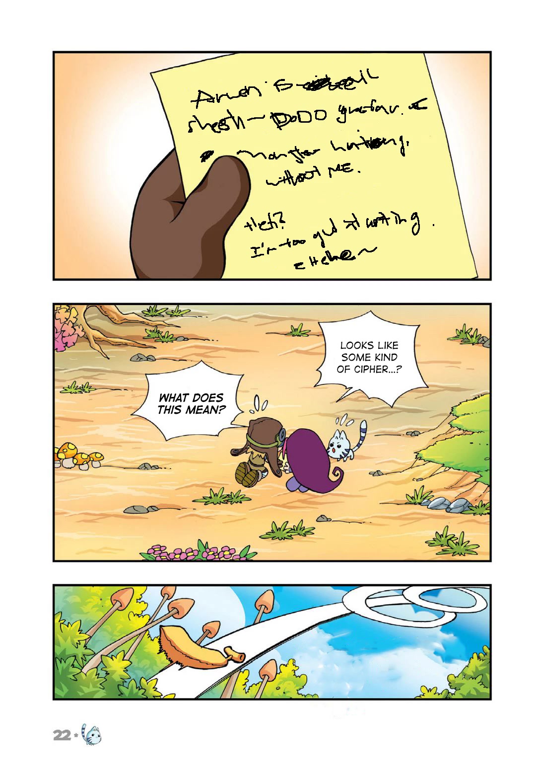 Comic Maplestory Offline RPG Chapter 15 page 21 - Chapter 15: Let's Learn Languages!