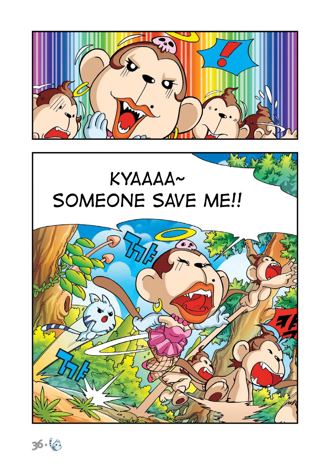 Comic Maplestory Offline RPG Chapter 15 page 35 - Chapter 15: Let's Learn Languages!